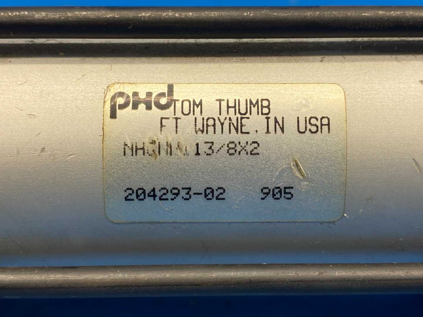 PHD NHGMN113/8x2 Pneumatic Air Cylinder 1-3/8" Bore, 2" Stroke