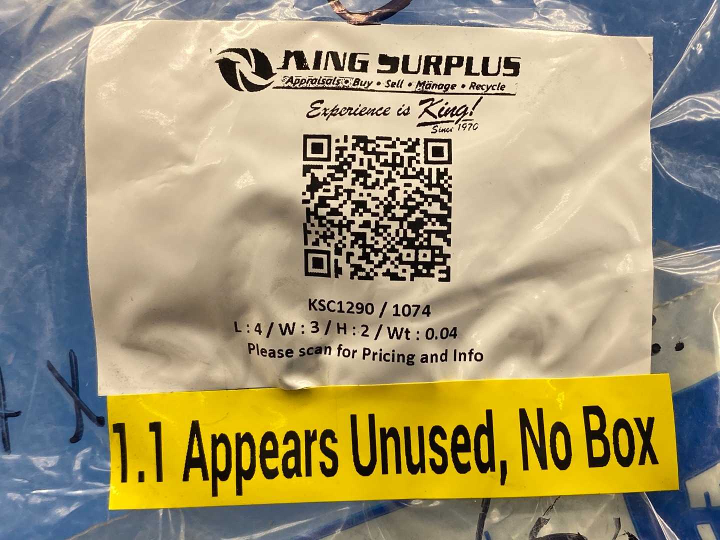 Eaton Vickers 6333U-006 4" Cylinder Seal Kit Rod Diameter 1.75"