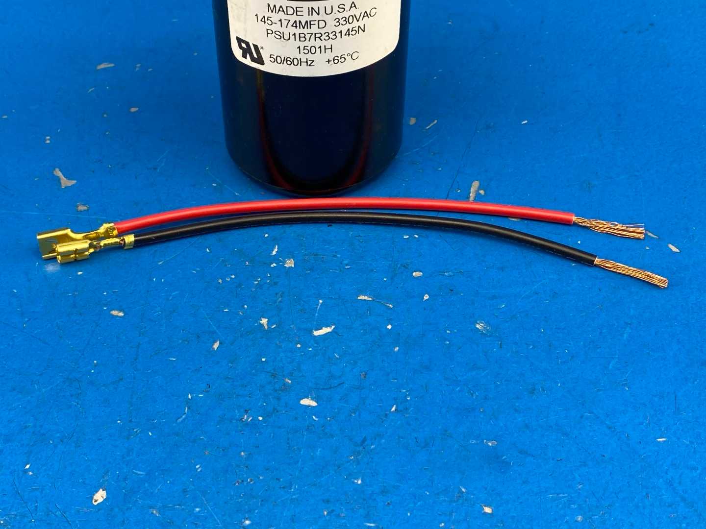 CDE 145-174 MFD Motor Start Capacitor 330VAC 50/60Hz +65°C