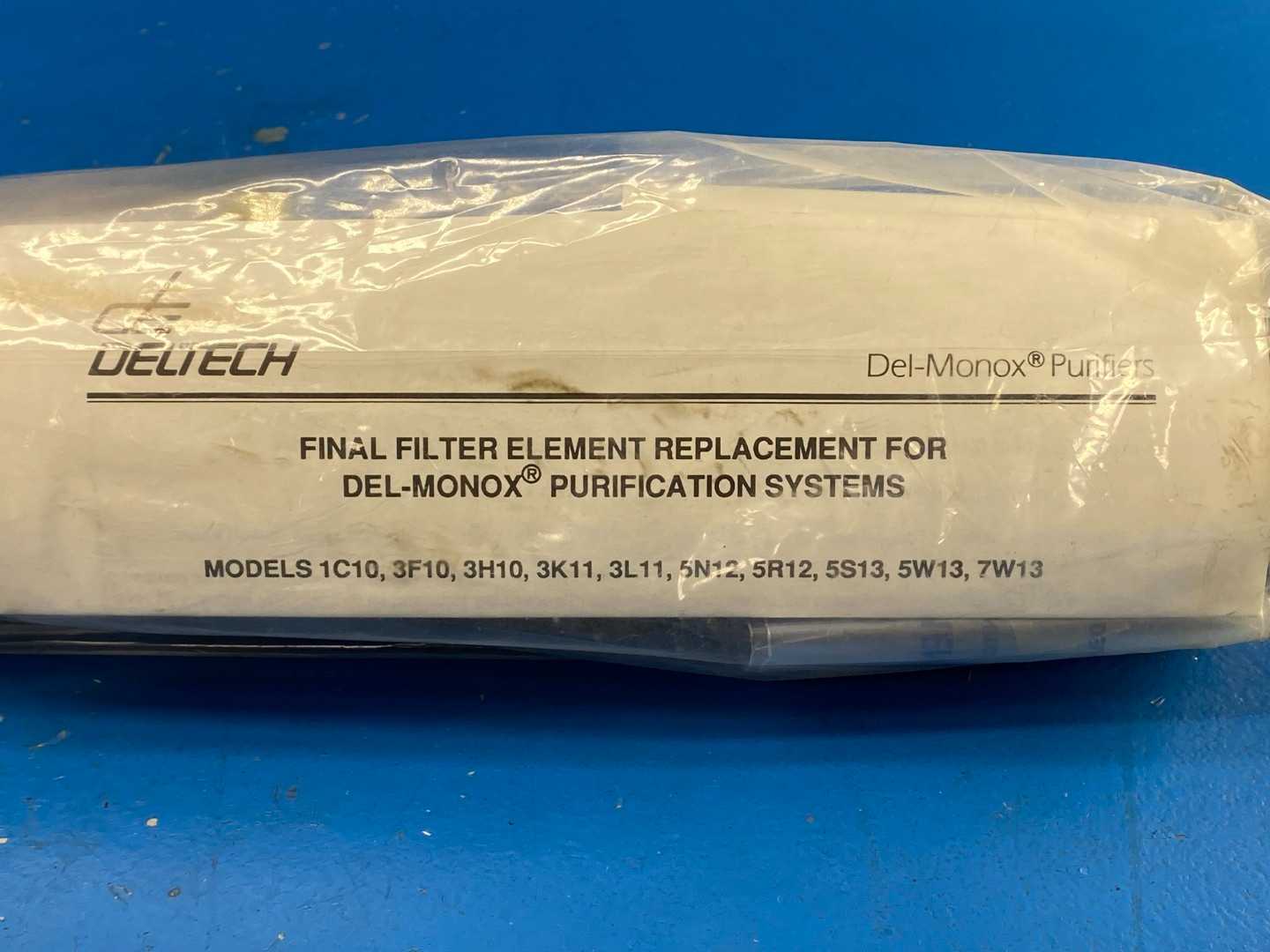 Deltech C7 Final Filter Element Replacement for DEL-MONOX Purification Systems