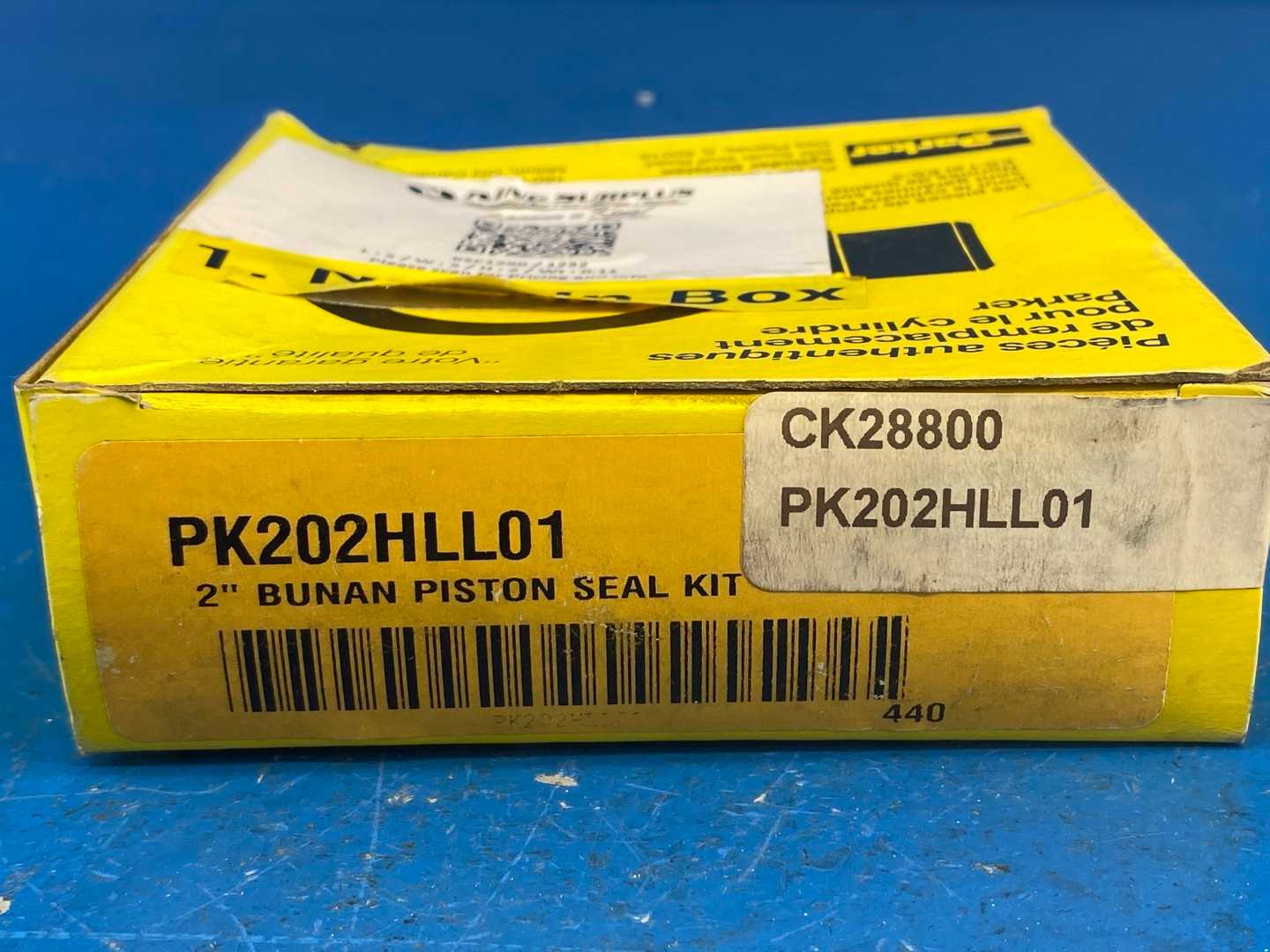 Parker PK202HLL01, OEM 2" Buna-N(Nitrite) 2HL, 3LL, VHL Series Piston Seal Kit
