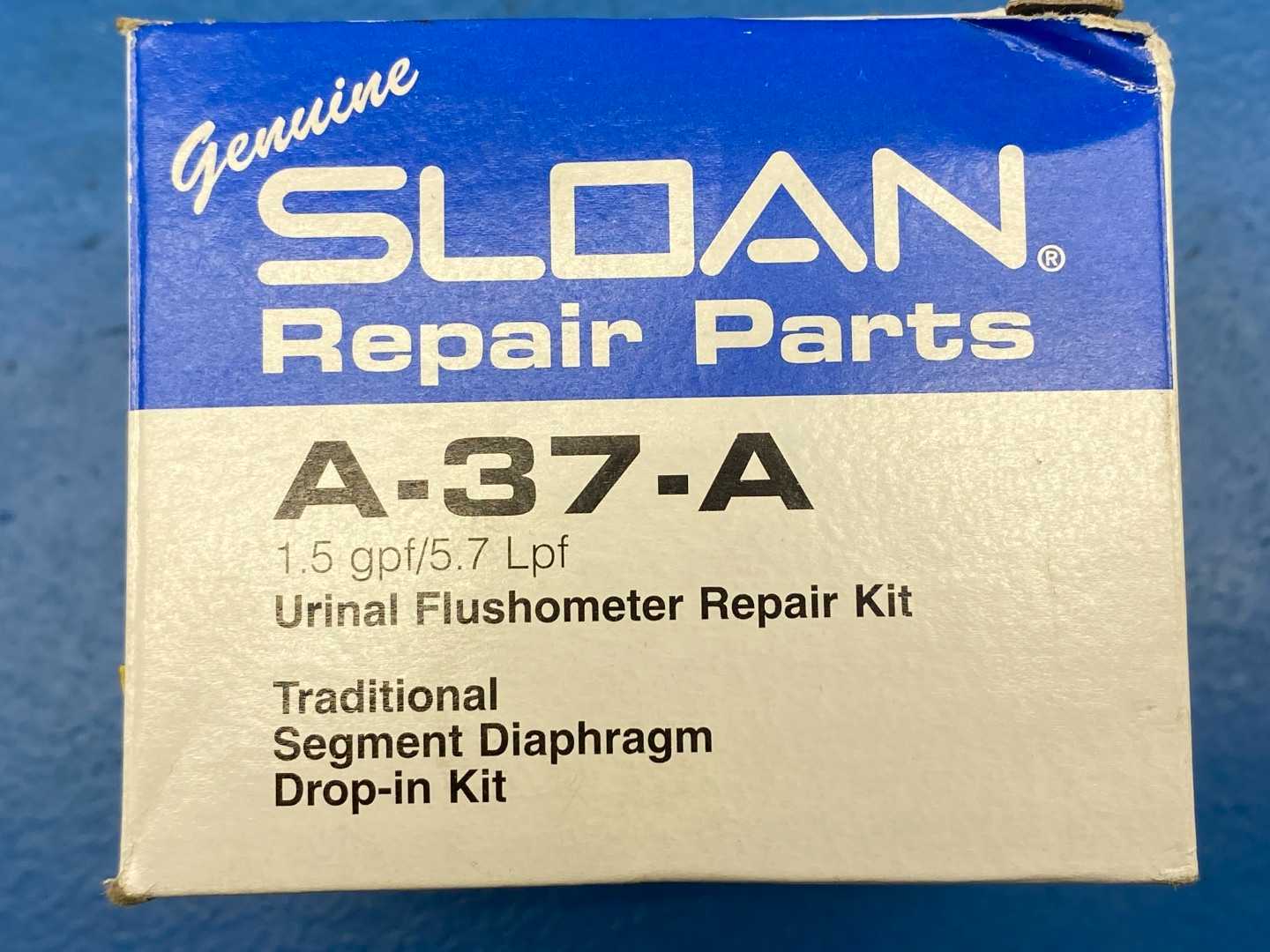 Sloan A-37-A, 1.5gpf/5.7 Lpf Urinal Flushometer Repair Kit