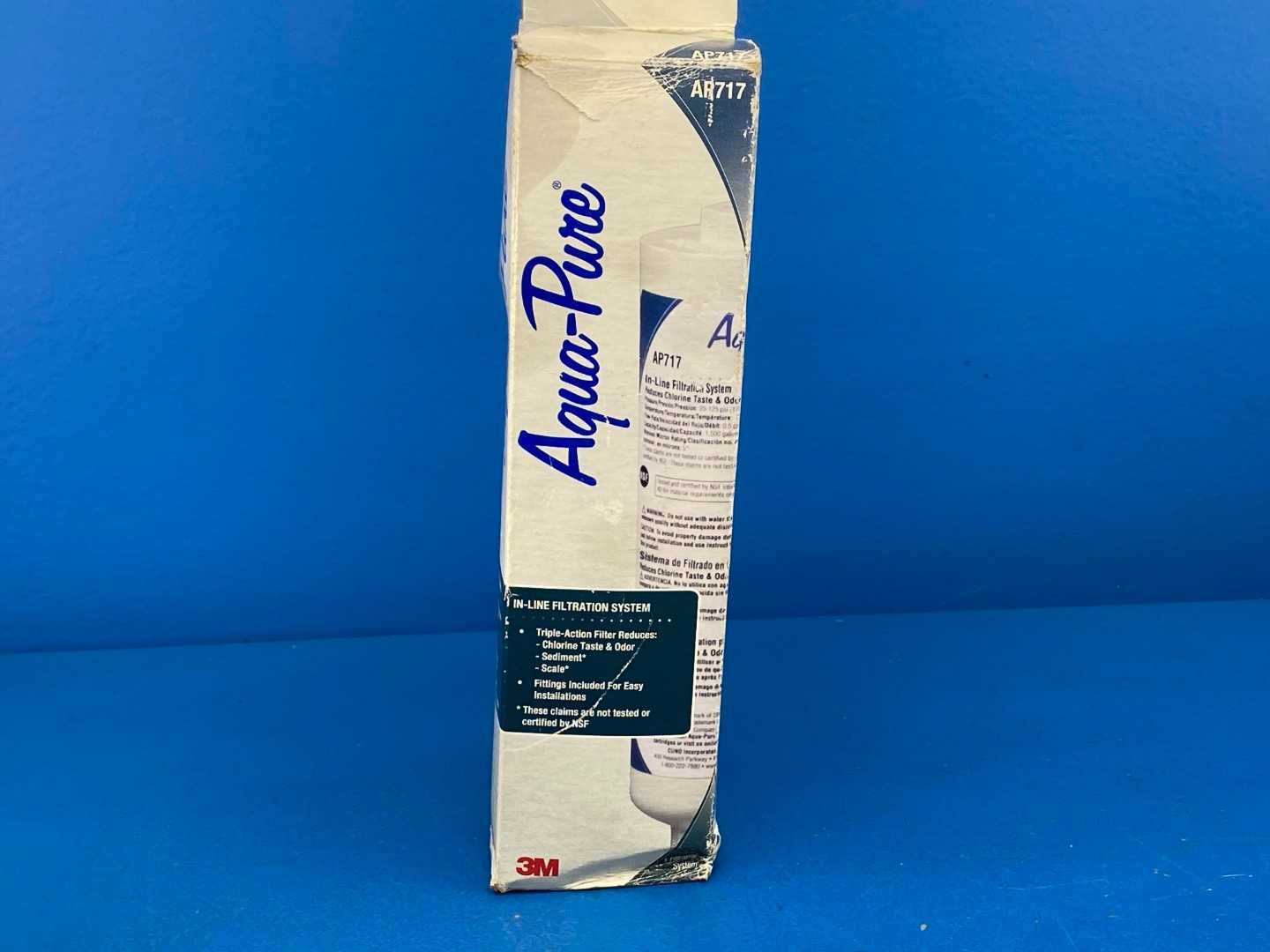 Aqua-Pure AP717, In-Line Filtration System 5 Micron, 1,500 Gallons, 0.5GPM 25-120PSI
