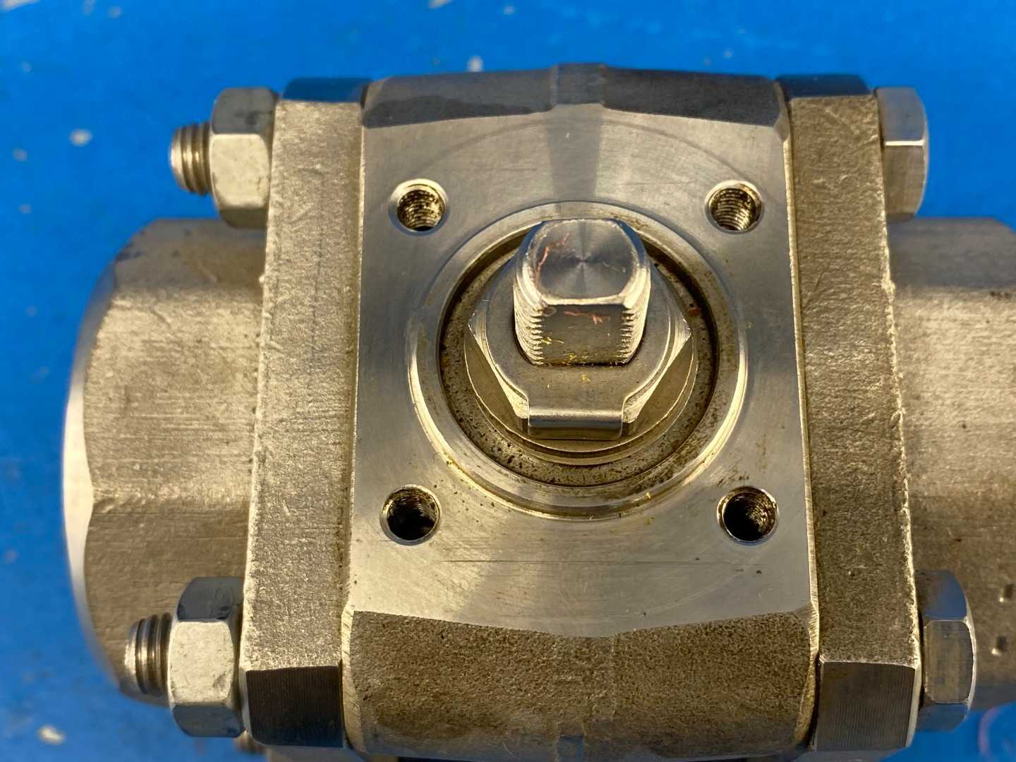 Mecafrance FRS66TFT 1", SWE 1, Stainless Steel Ball Valve 1500 PSI
