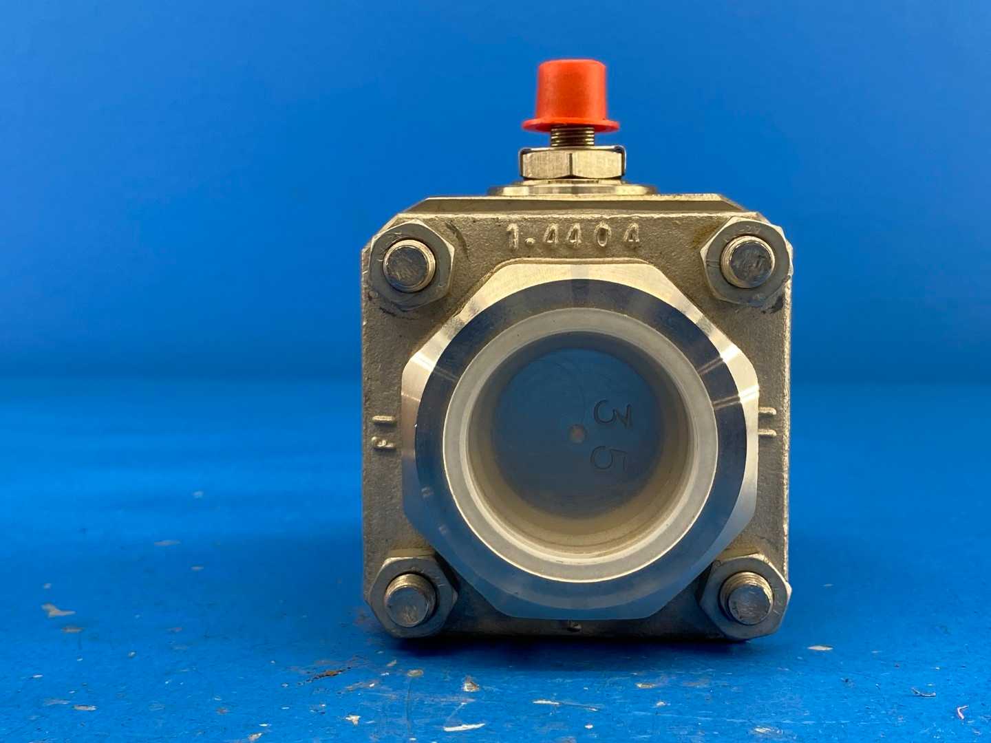 Mecafrance FRS66TFT 1", SWE 1, Stainless Steel Ball Valve 1500 PSI