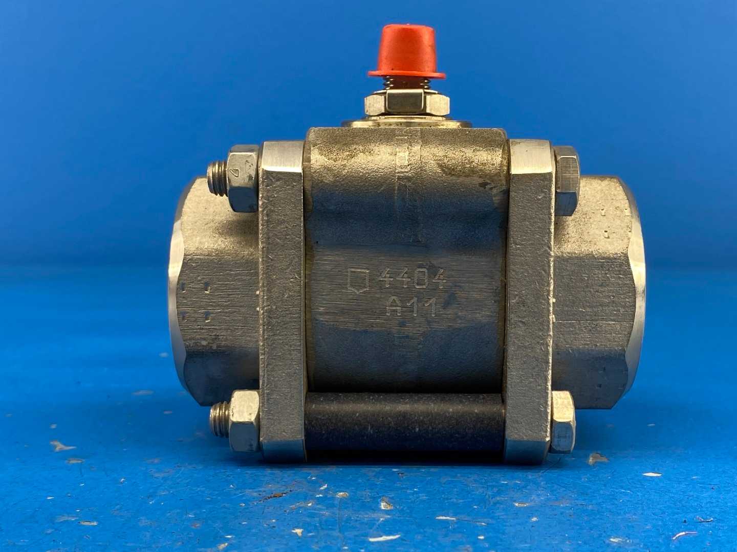 Mecafrance FRS66TFT 1", SWE 1, Stainless Steel Ball Valve 1500 PSI