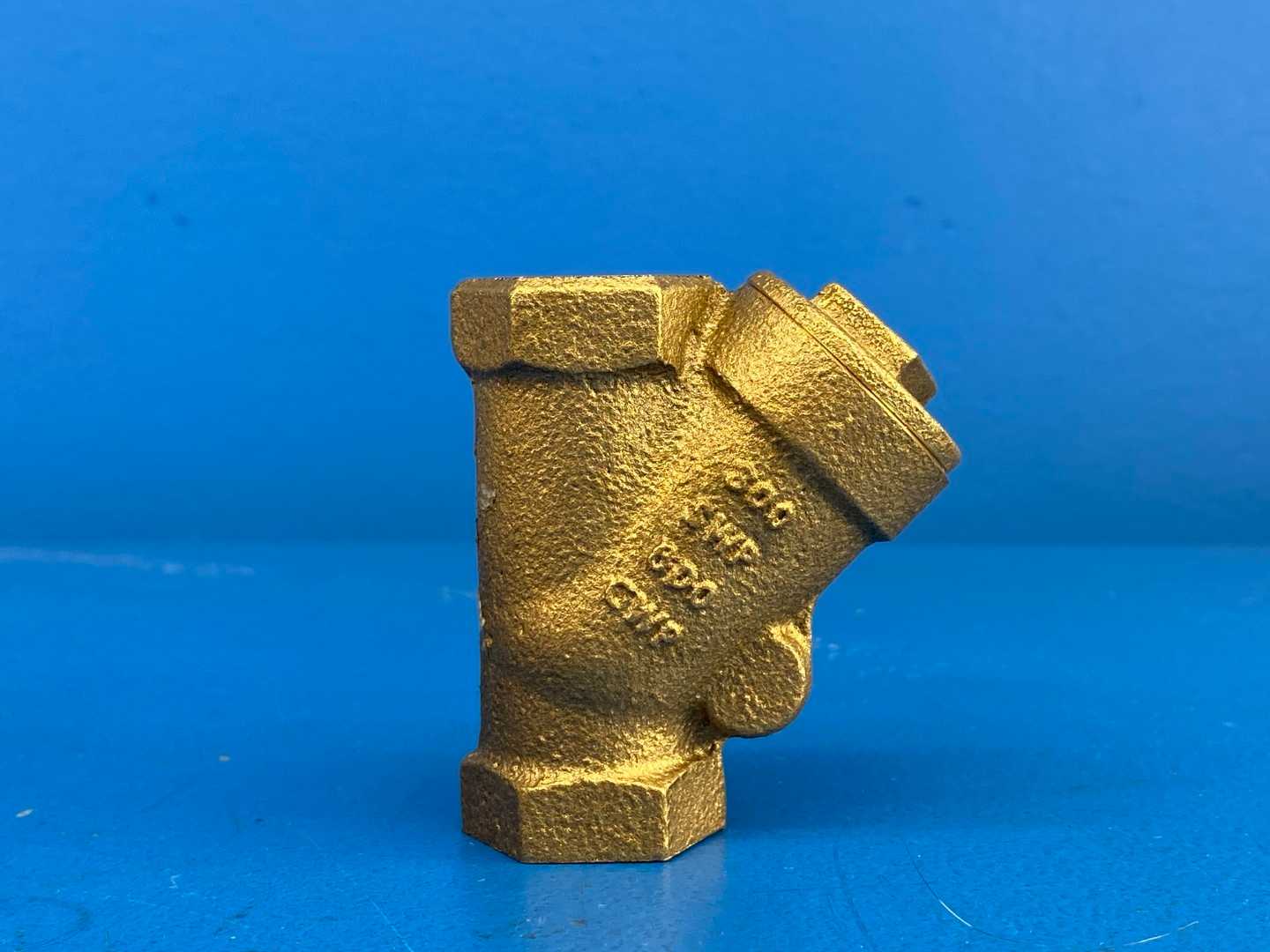 NIBCO 1/2" Bronze Y-Strainer Valve 300 SWP 600 CWP, 600WOG