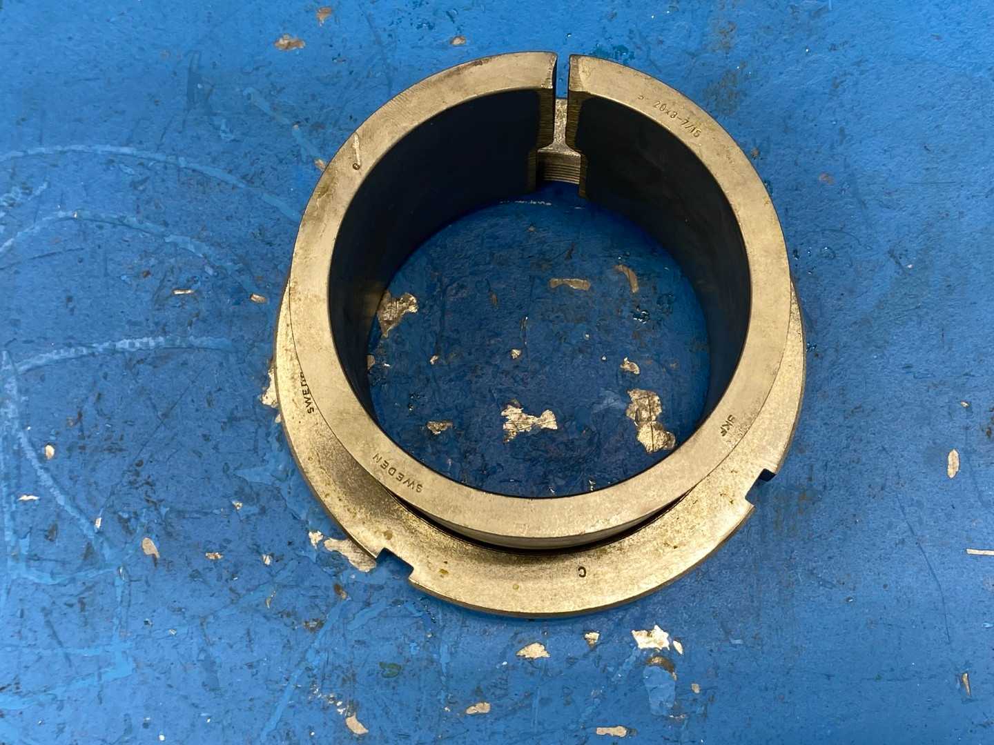 SKF SNW 20X3.7/16 Adapter Sleeve 3.475" BORE Dia 3.918-12 Thread Size