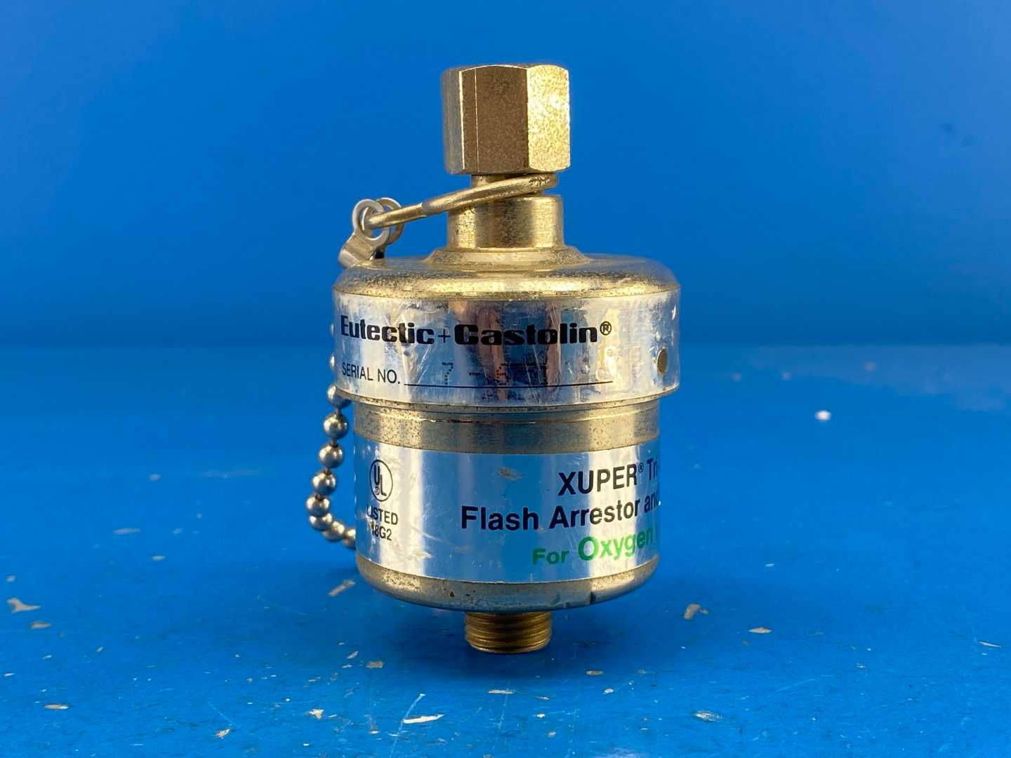 Eutectic Castolin EF62005, XUPER Tri-Safe Flash Arrestor and Check Valve for Oxygen 115 PSI MAX