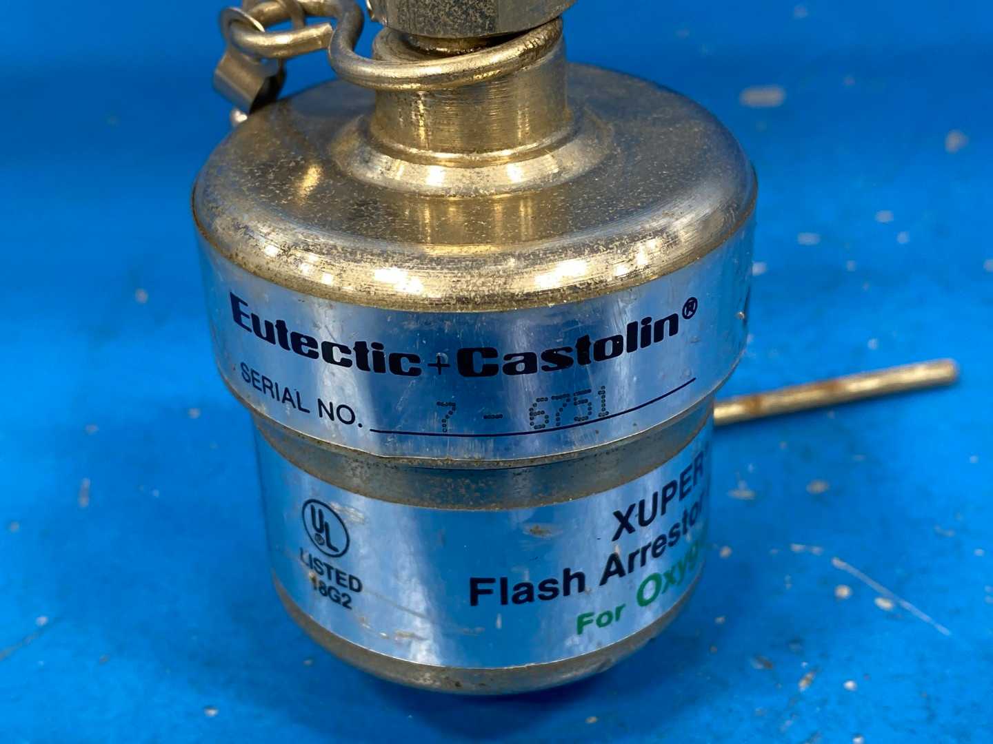 Eutectic Castolin EF62005, XUPER Tri-Safe Flash Arrestor and Check Valve for Oxygen 115 PSI MAX