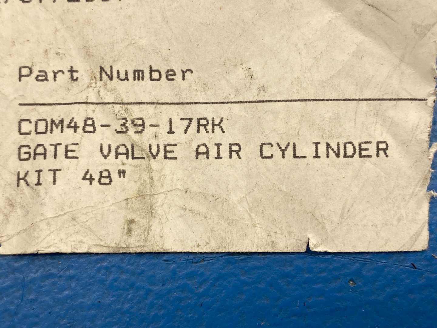 COM48-39-17RK, Gate Valve Air Cylinder Kit 48"
