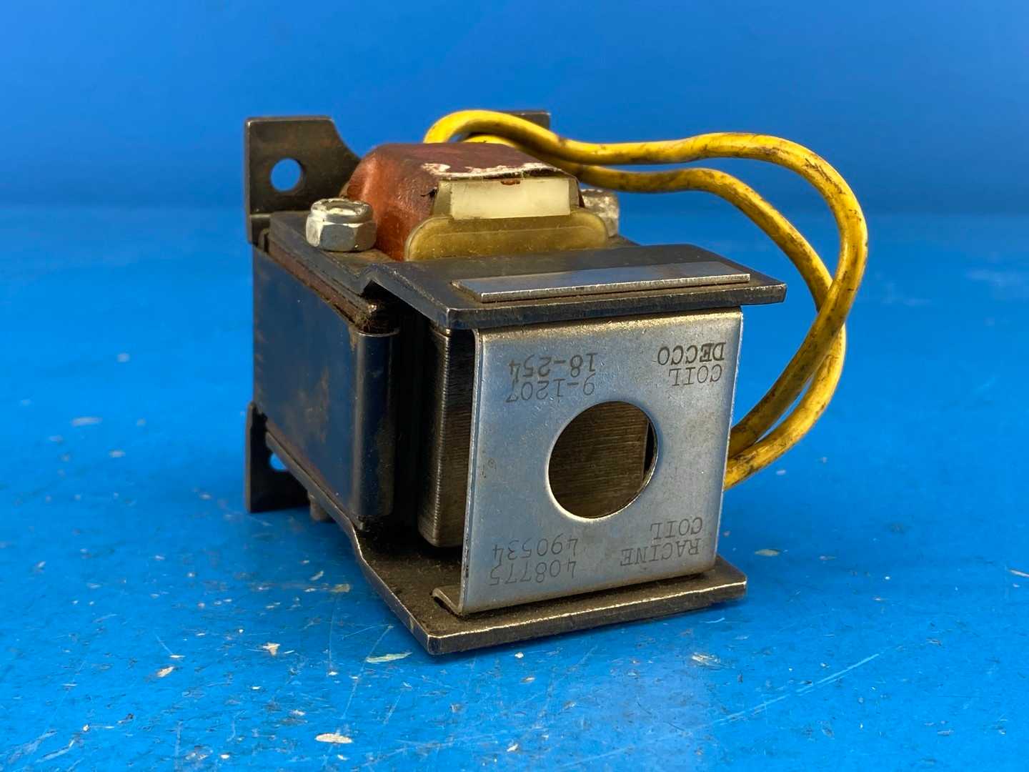 Racine / Decco Solenoid Coil 408775 (490534) – 115 VAC, 60 Hz – Hydraulic Valve 