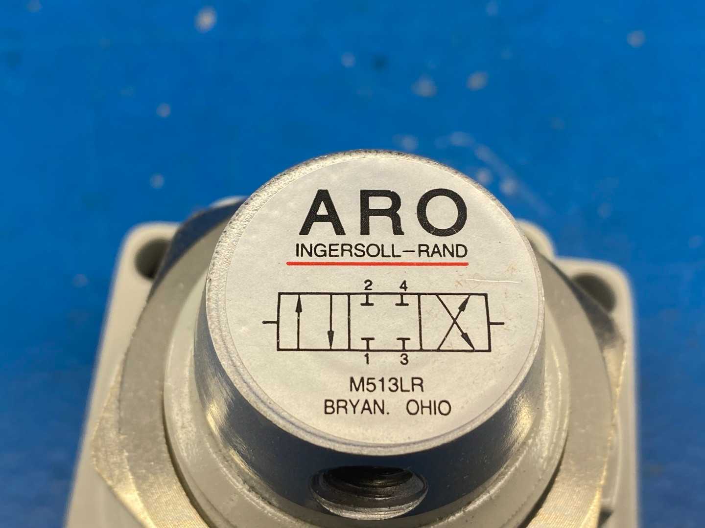 ARO Ingersoll-Rand M513LR Manually Operated Valve: 0.38" NPT Outlet, Rotary Lever, Lever & Manual Actuated