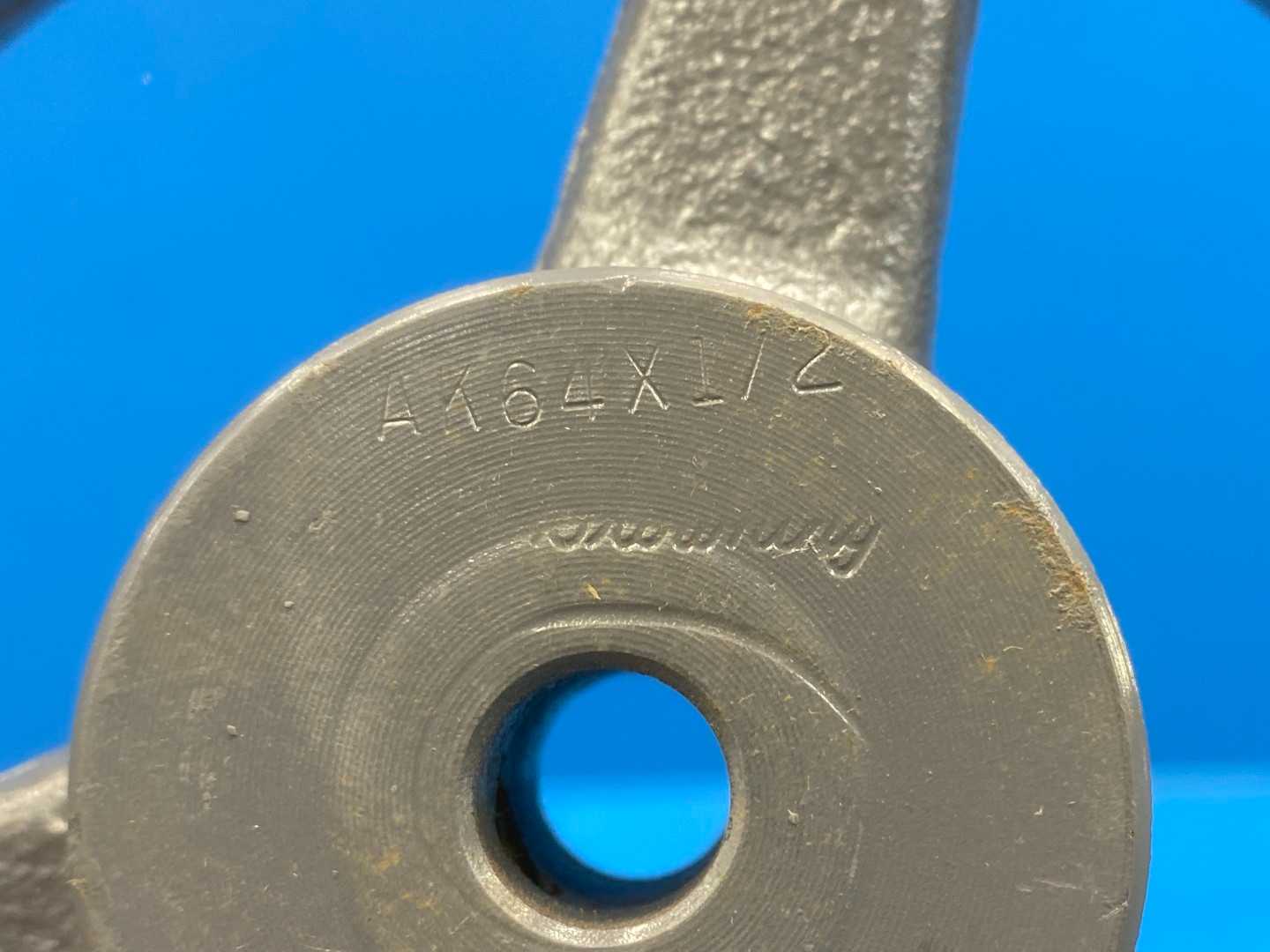 Browning AK64X1/2 1 Groove V-Belt Pulley 1/2" Bore 6.25" O. D, A Belt Section 