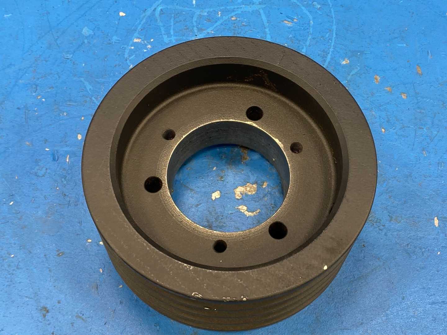Martin 4 5V 710 SF, 4 Groove V-Belt Pulley Bushing Required 5VX Belt Section, 7.10" O, D.