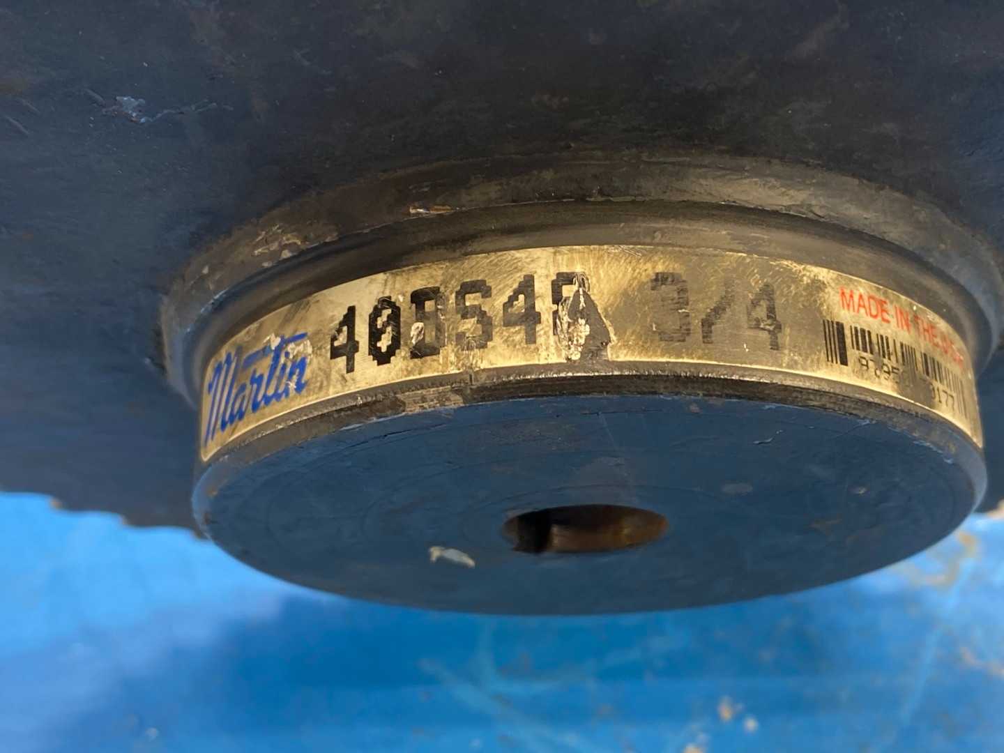 Martin 40BS48 3/4 Bored to Size Sprocket - 40 / 1/2 in, Bored to Size, 0.7500 in Bore, 48 Teeth, Steel Material
