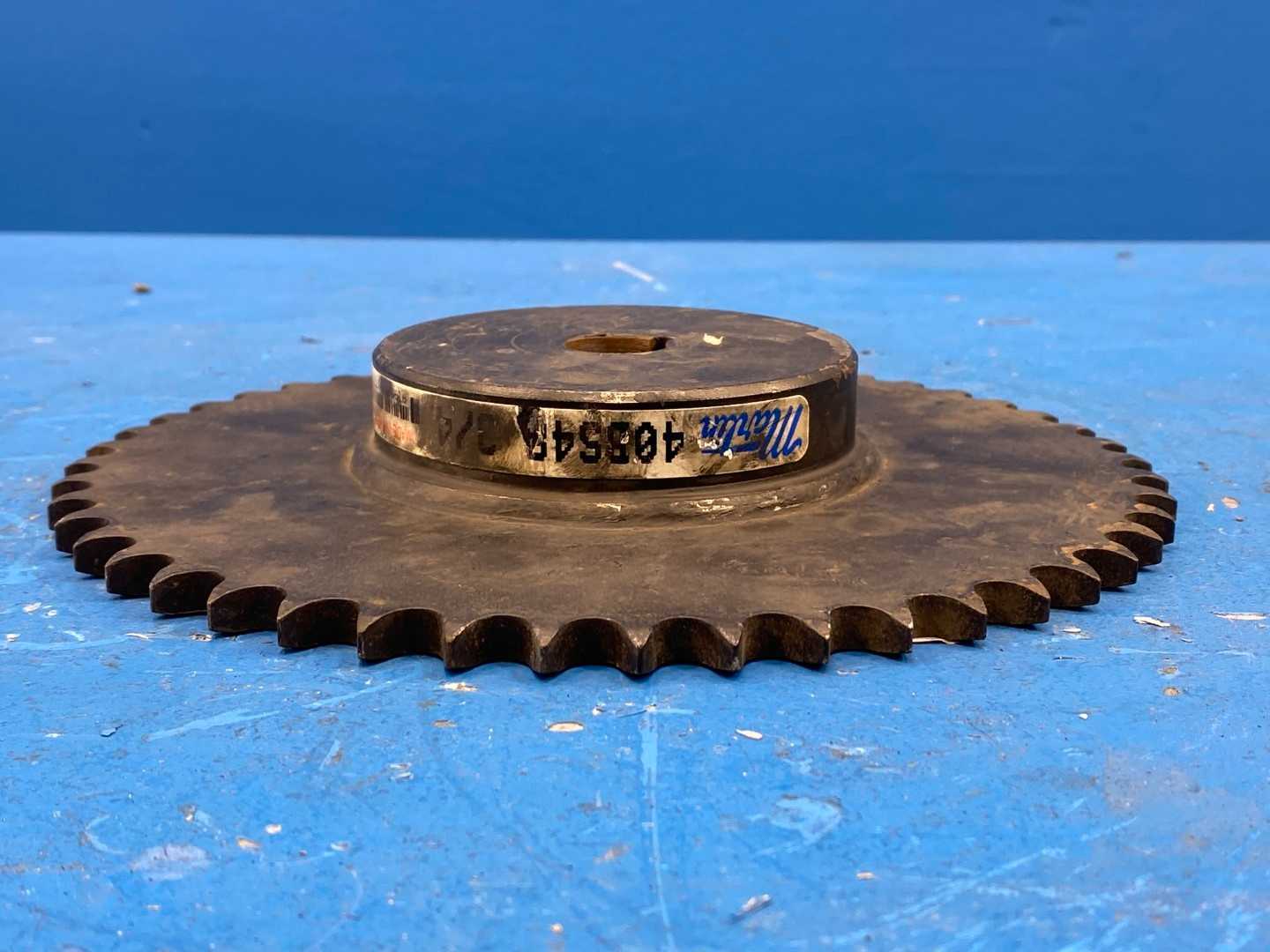 Martin 40BS48 3/4 Bored to Size Sprocket - 40 / 1/2 in, Bored to Size, 0.7500 in Bore, 48 Teeth, Steel Material
