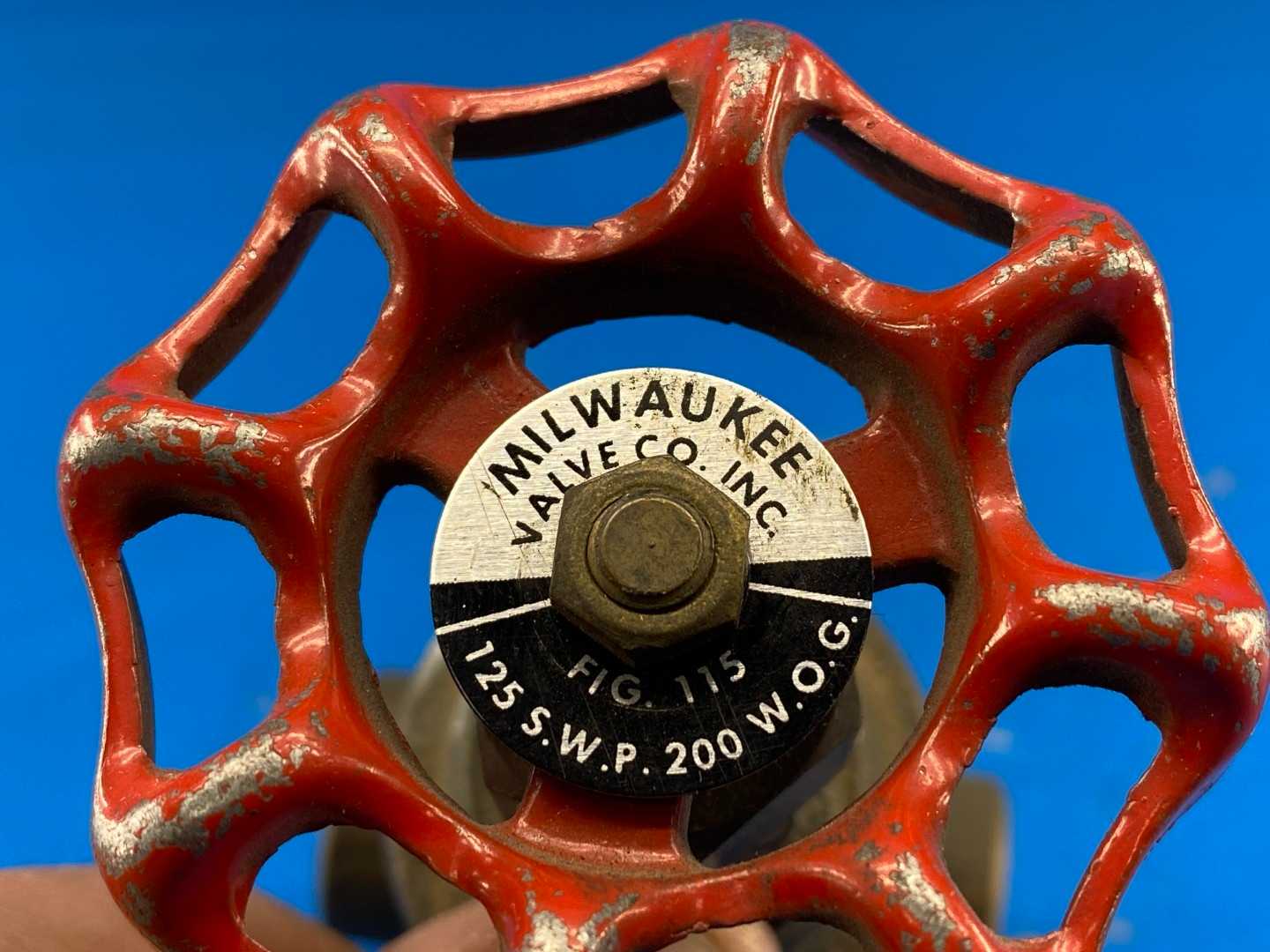 Milwaukee Valve Figure 115, 3/4" Bronze Gate Valve- Sweat End (Solder Connection) 125 S.W.P. 200 W.O.G