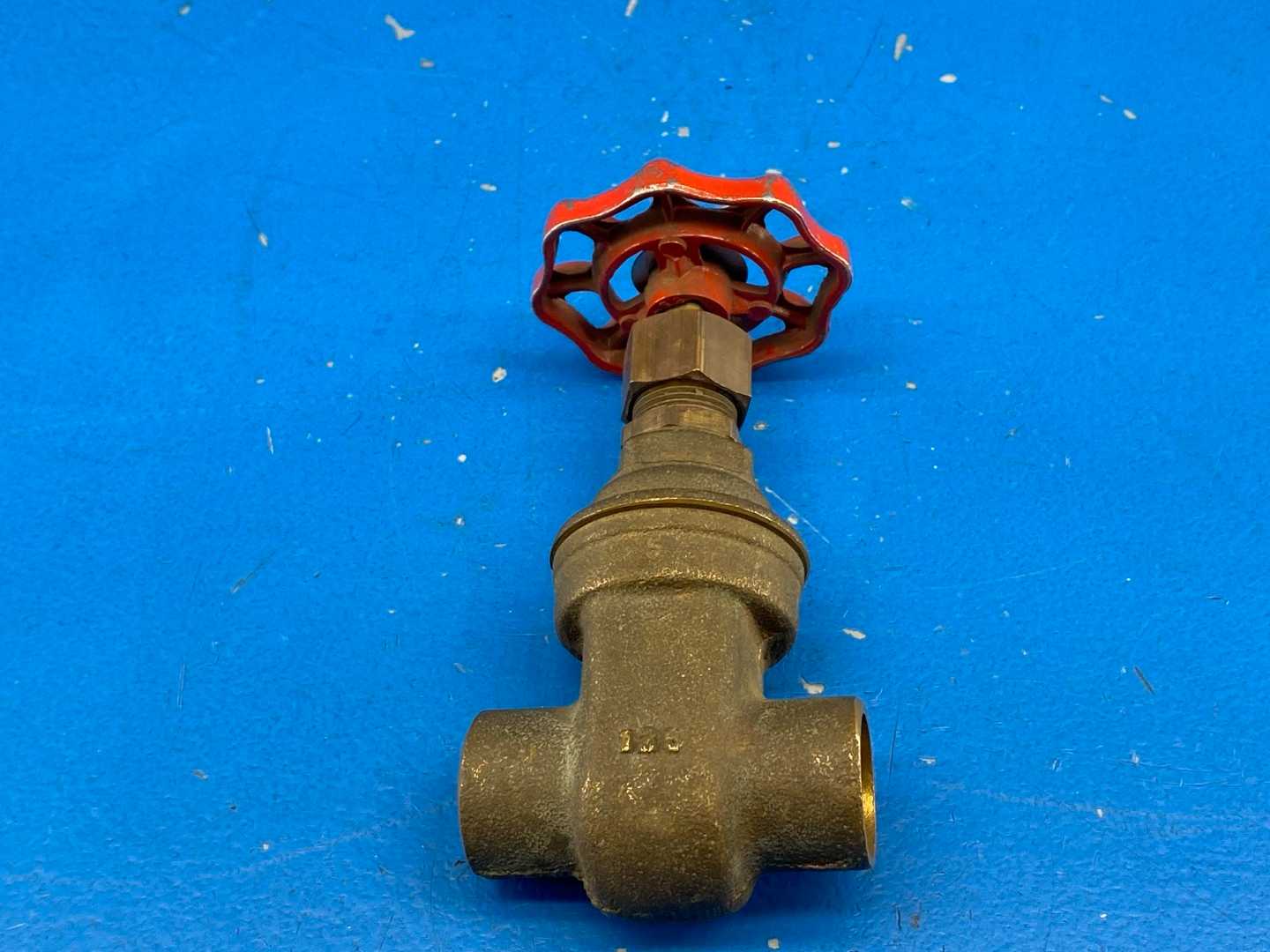 Milwaukee Valve Figure 115, 3/4" Bronze Gate Valve- Sweat End (Solder Connection) 125 S.W.P. 200 W.O.G