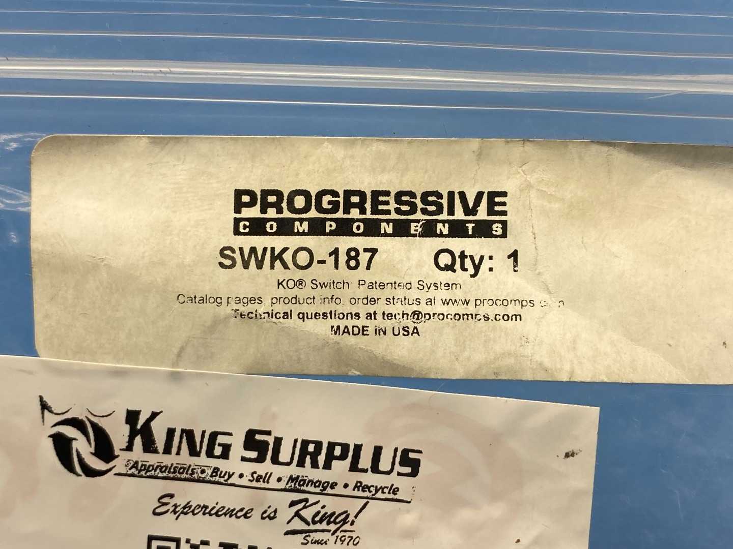Progressive Components SWKO-187, BCP Style Ejector Switch