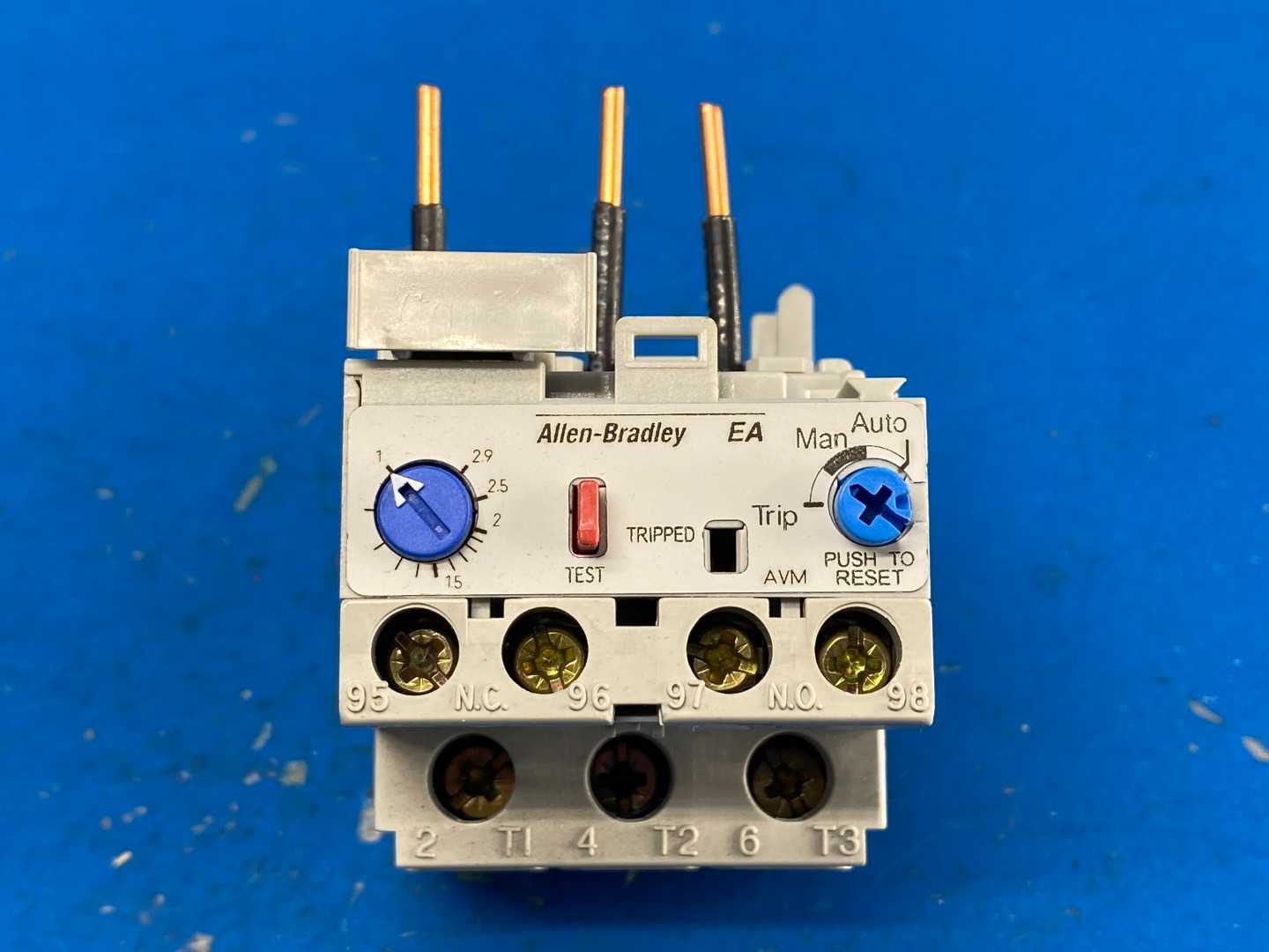 Allen-Bradley 193-EA5DB E1 Plus Motor Overload Solid State Relay 1.0-2.9A 600V 