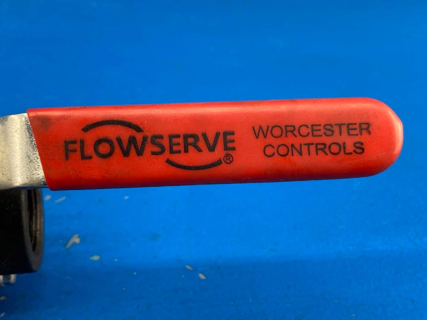 Worcester Controls 3/4 444466TTSE R2, Flowserve Series 44, 3-Piece Ball Valve, Body CS, Trim SS, CWP 1000, Seat TFE