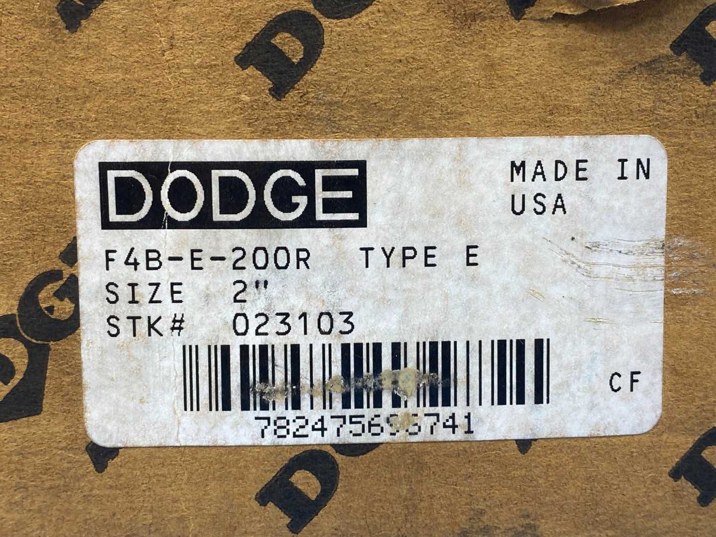 Dodge F4B-E-200R Type E Size 2" (STK# 023103)