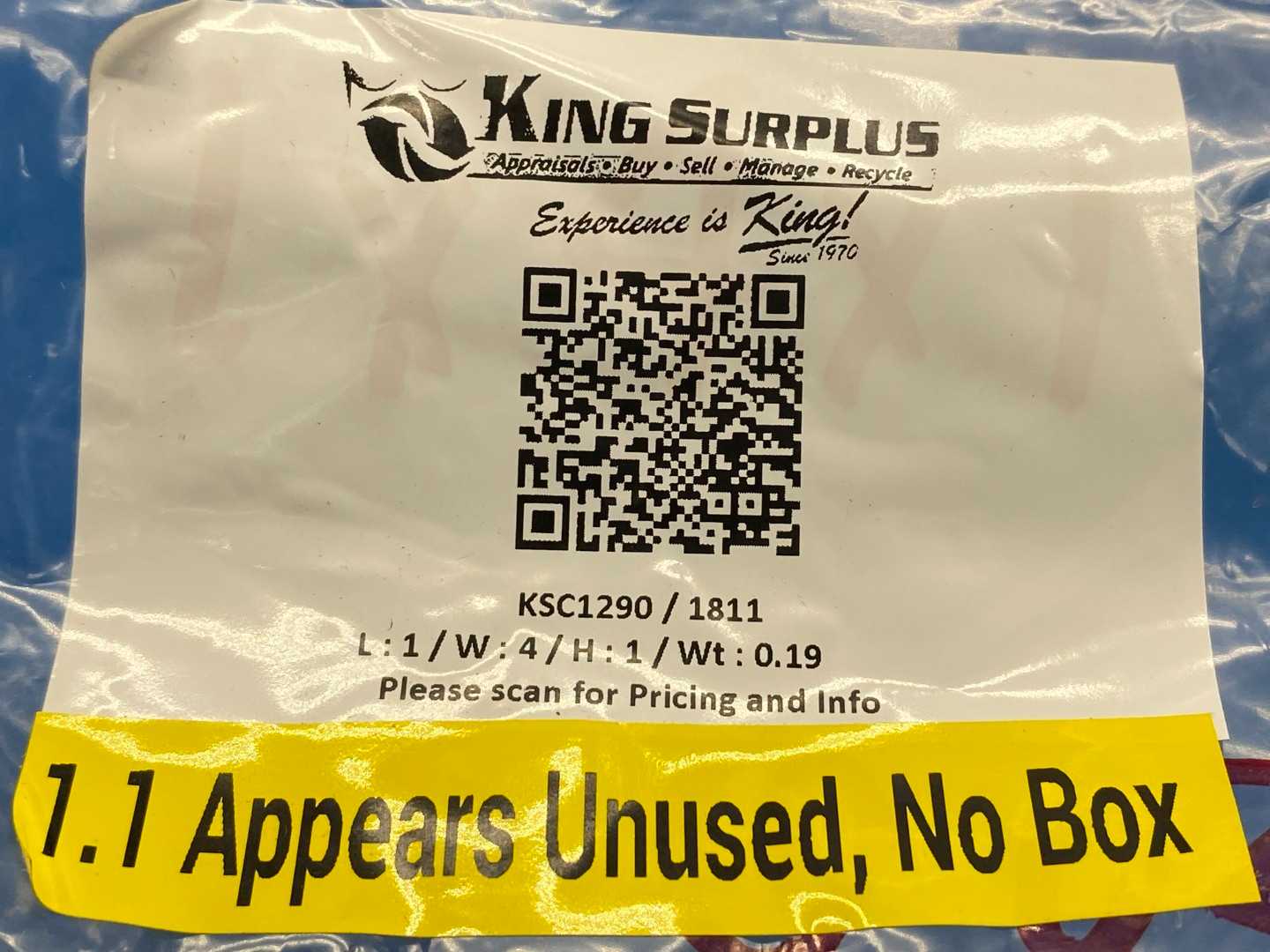 PSI-Tronix PSI-4/20 Vacuum Pressure Transducer 407 inH2O Range 4-20mA Stainless Steel