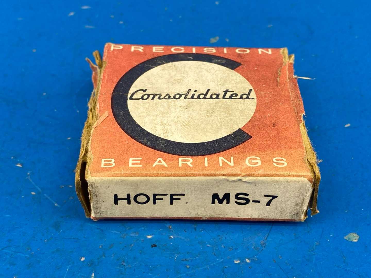 HOFFMAN MS-7 Imperial Deep Groove Ball Bearing 0.625" Bore x 1.81" OD x 0.625" Width (15.88mm x 46.05mm x 15.88mm)
