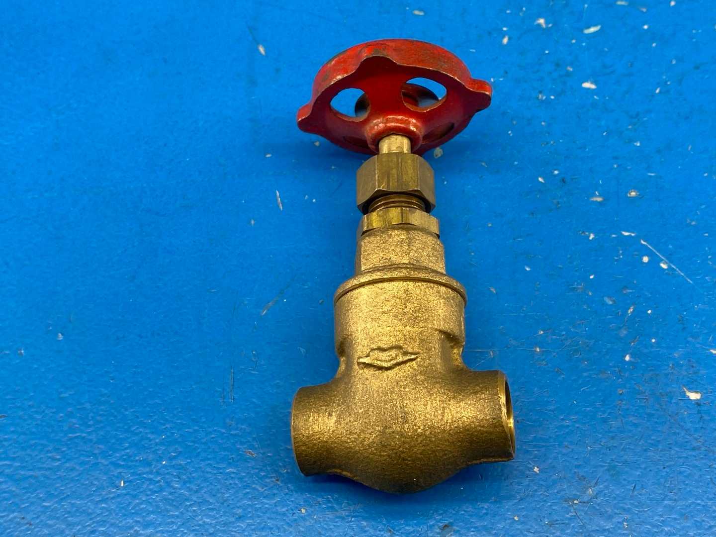 Milwaukee Valve Figure 115, 1/2" Pipe, Bronze Gate Valve 125 S.W.P 200 W.O,G Solder Connection Type