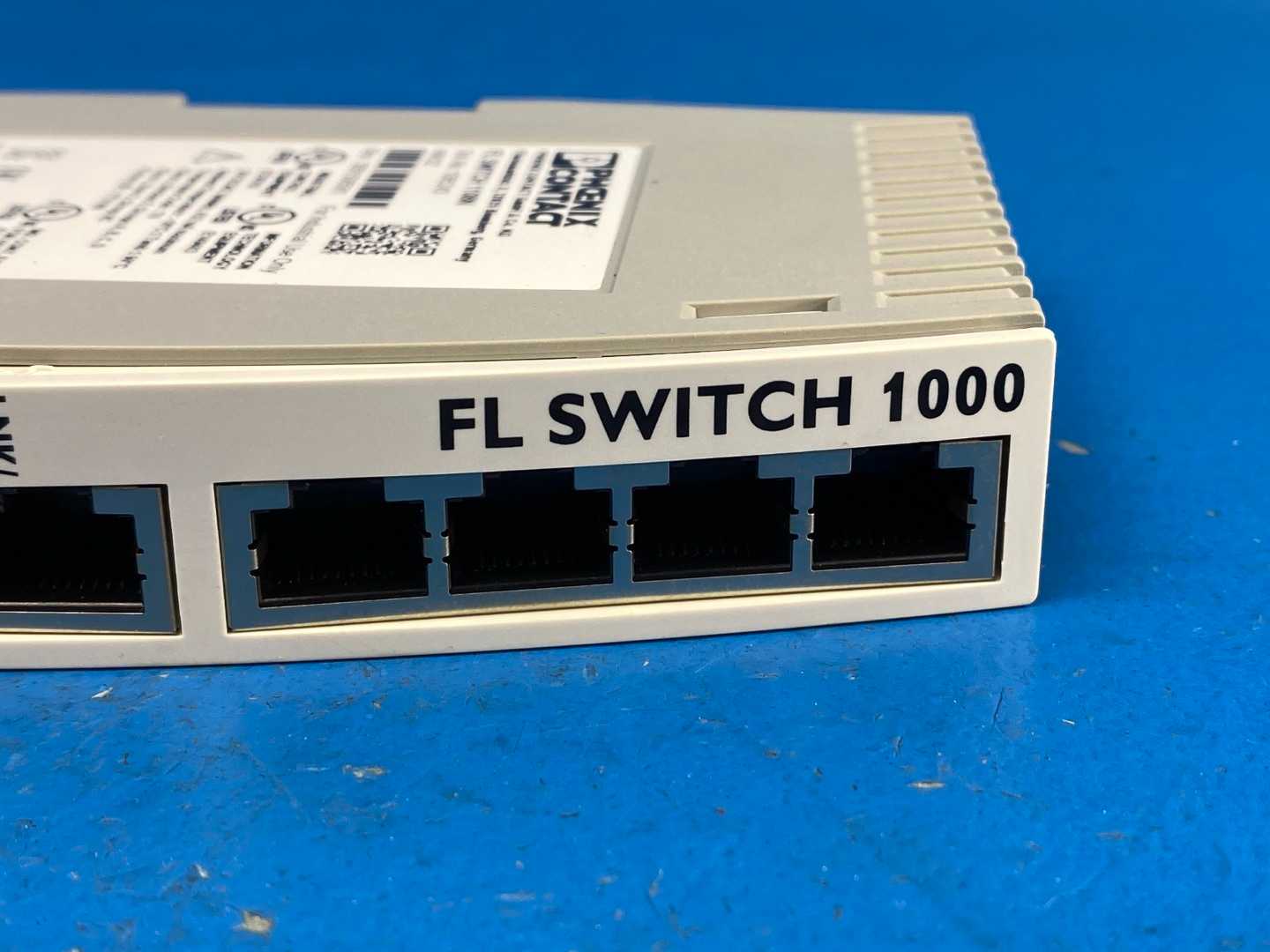 Phoenix Contact FL SWITCH 1108N Ethernet Switch 8-Port 1085243 24V DC/AC 50/60Hz 452 mA Max HW:02, V/C: 03