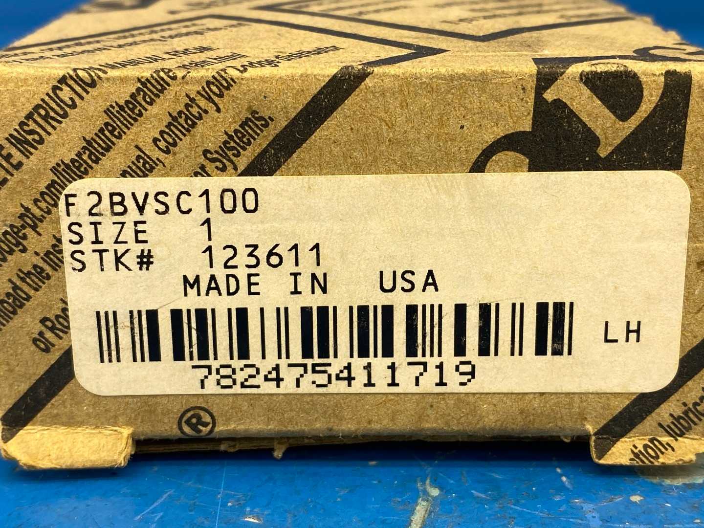 Dodge F2BVSC100, Size 1" (STK# 123611) Flange-Mount Ball Bearing Unit 