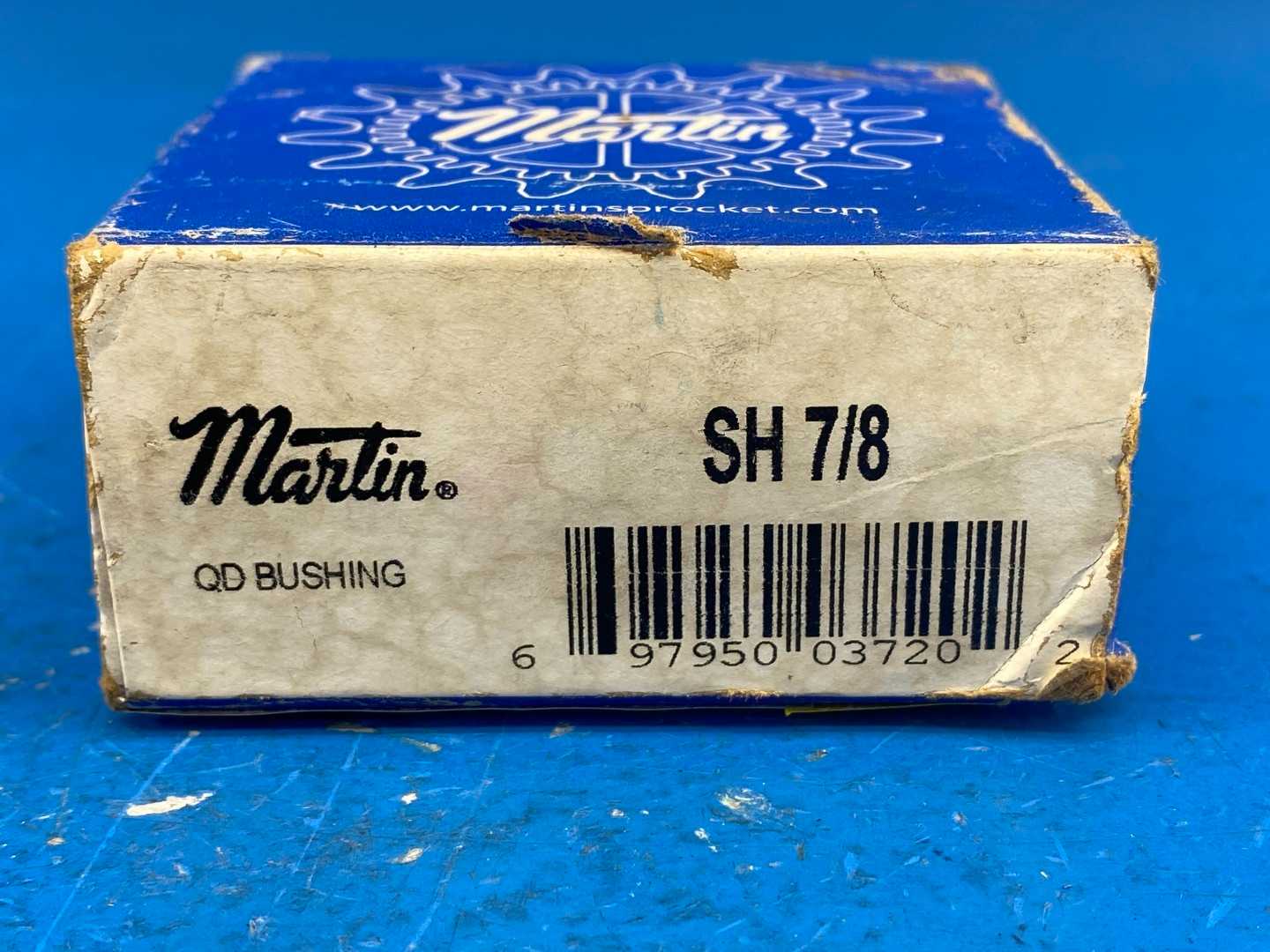 Martin SH 7/8 Quick Disconnect Bushing Type SH 7/8" Bore, 2.6875" Flg OD, 1.2500" LTB, Cast Iron