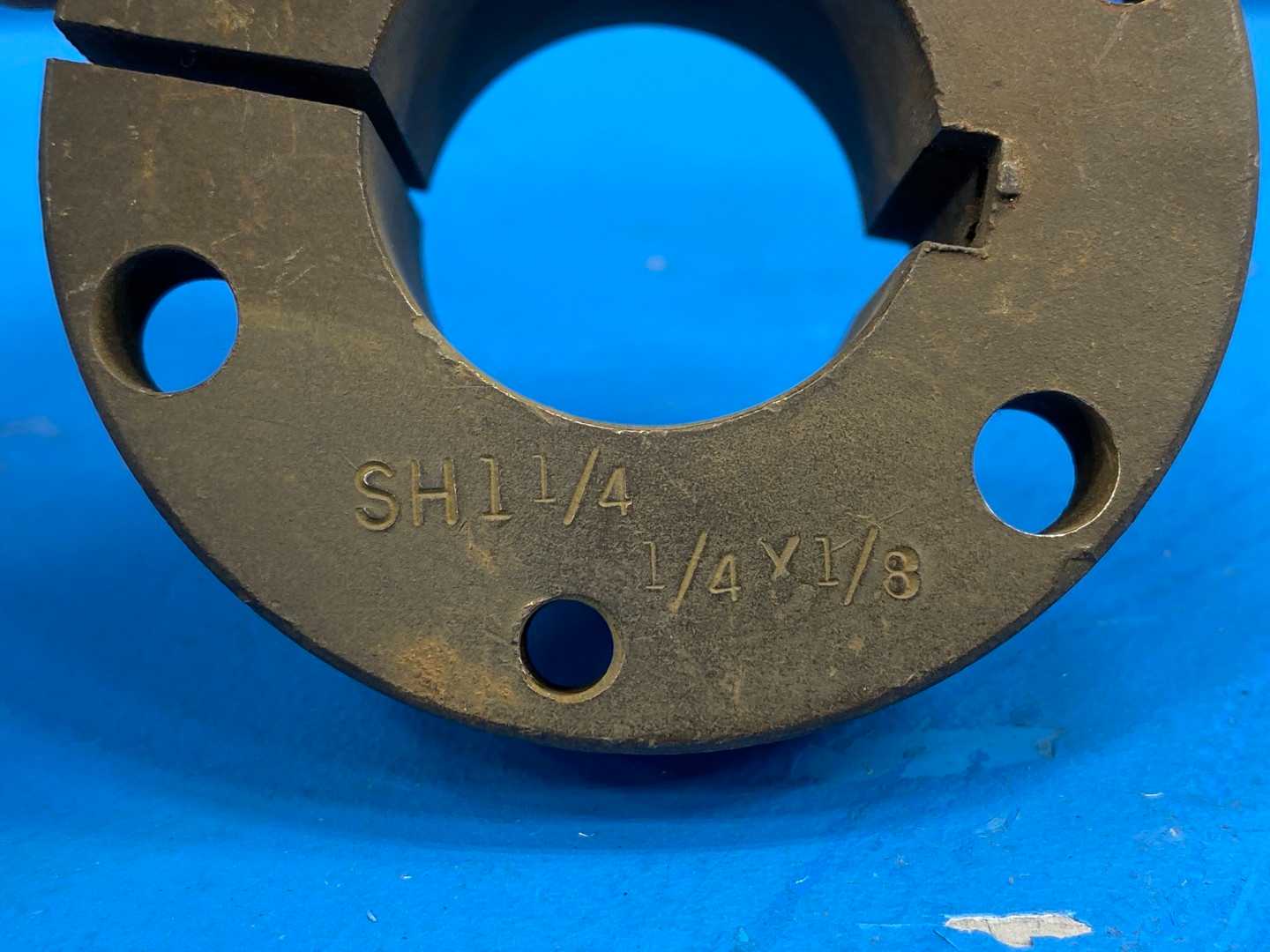 Martin SH 1 1/4 Quick Disconnect Bushing - SH Bushing, 1 in Bore, 2.6875 in Flg OD, 1.2500 in LTB, Cast Iron Materia
