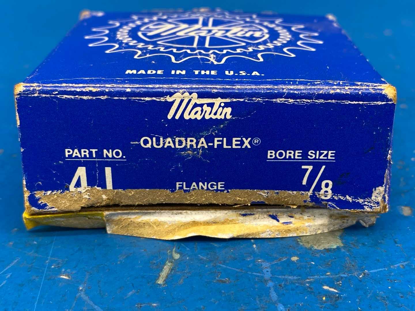 Martin Quadra-Flex 4J 7/8 Sleeve Coupling Flange Size 4, 0.8750" Bore