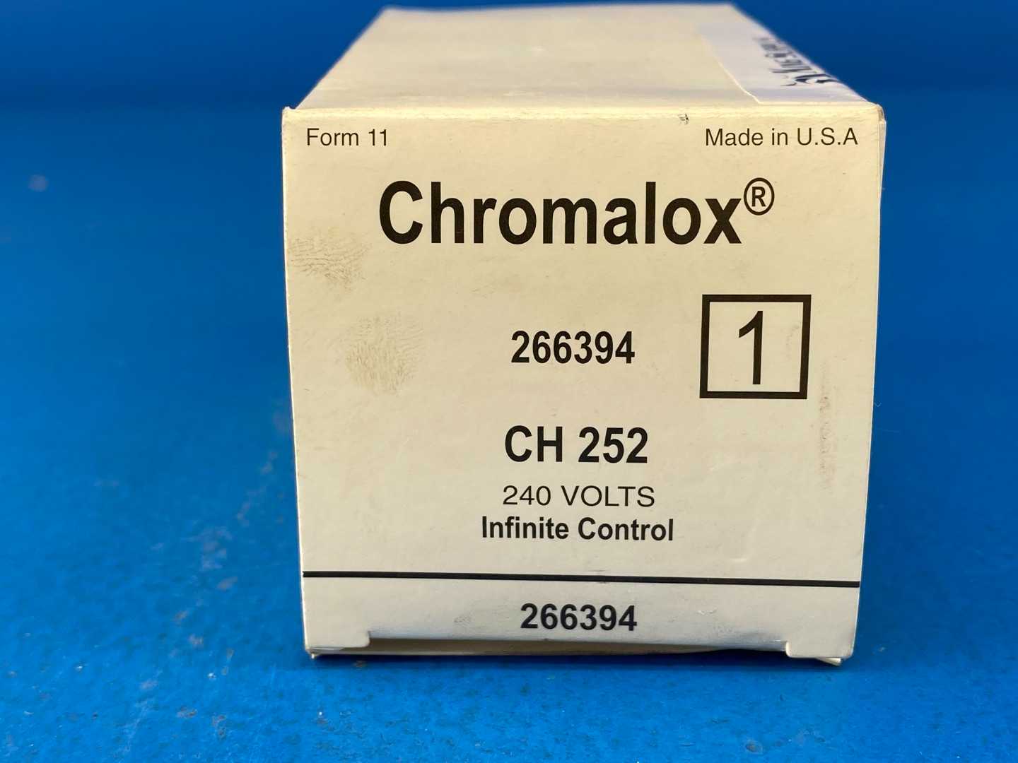 Chromalox 266394 CH252 240V CH Infinite Control Mechanism