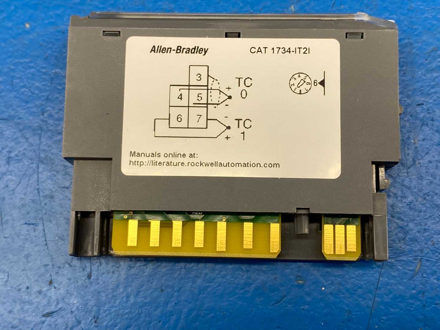 Allen-Bradley 1734-IT2I Point I/O Temperature Input Module 24V DC 2 Channels