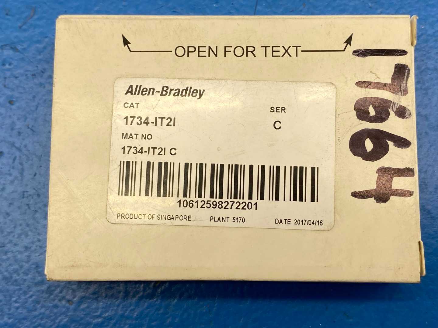 Allen-Bradley 1734-IT2I Point I/O Temperature Input Module 24V DC 2 Channels