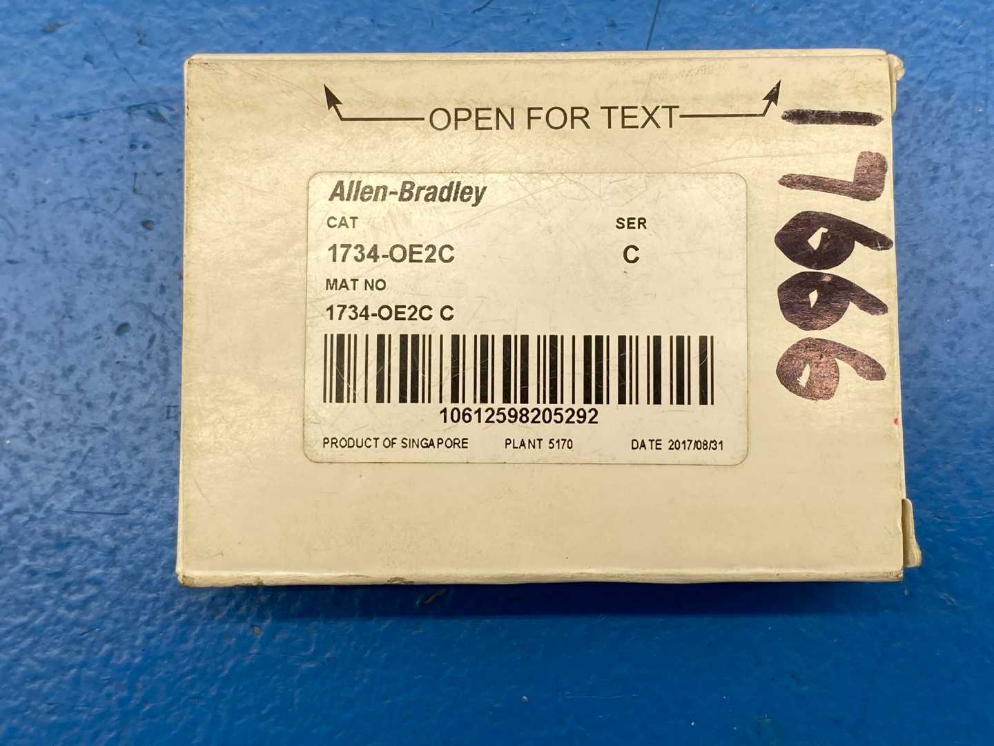 Allen-Bradley 1734-OE2C Analog Current Output Module 24V DC 2 Channels