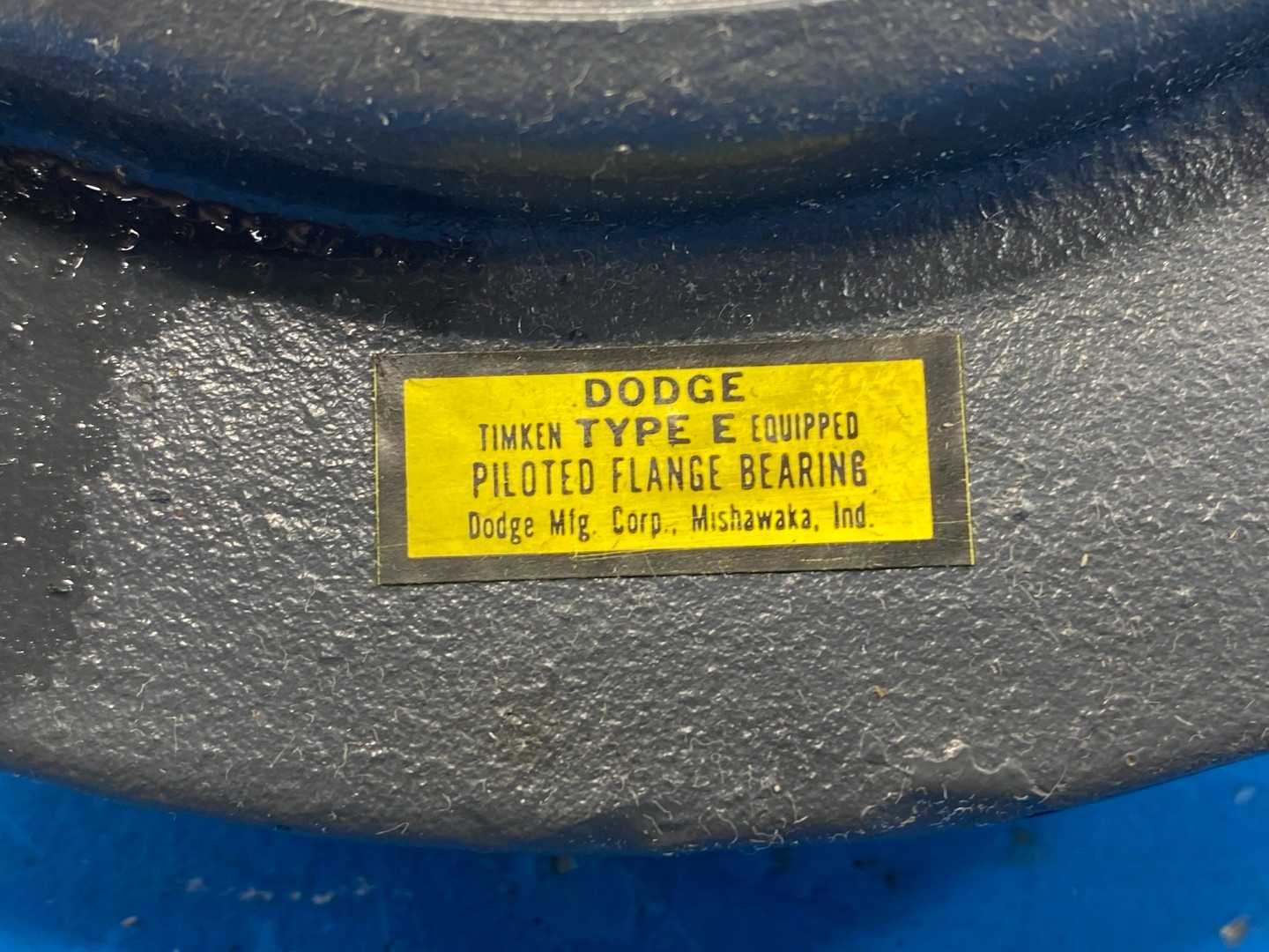 Dodge Type E 3" Piloted Flange Bearing