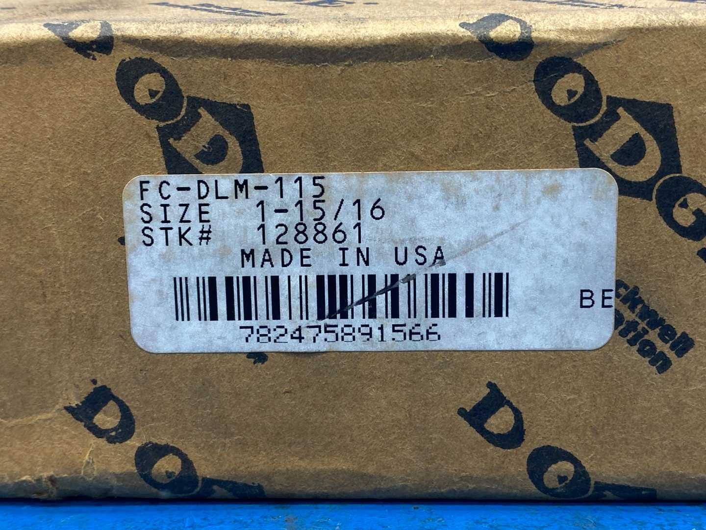 Dodge FC-DLM-115 Stock# 128861 Flange Block Ball Bearing 1-15/16" Bore
