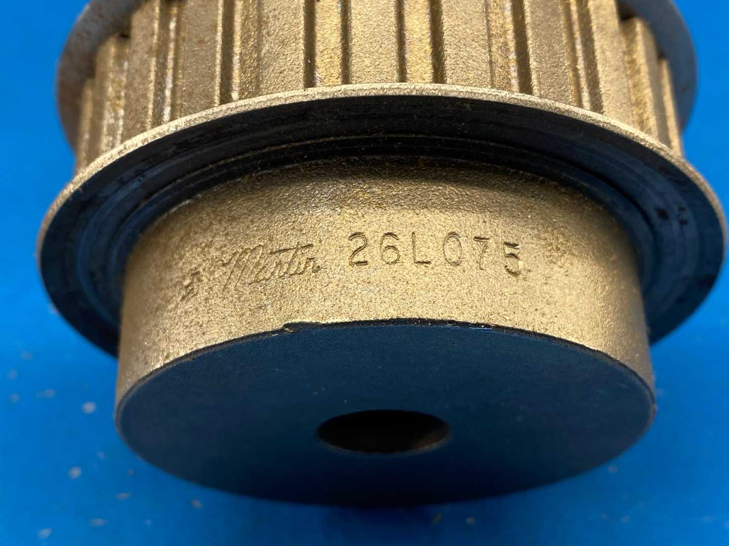 Martin 26L075 Timing Belt Pulley 0.3750" Pitch, 26 Tooth 0.6250" to 1.625" Bore Dia 3.07 O. D, 0.7500" Belt Width