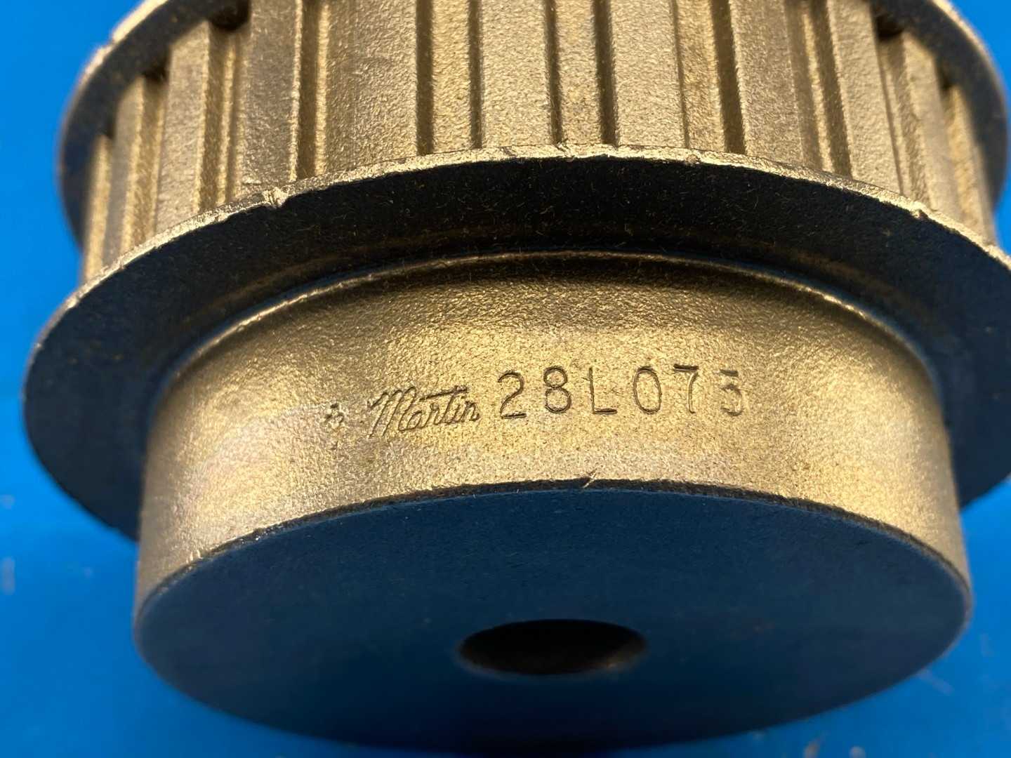 Martin 28L075 Timing Belt Pulley 5/8" to 1-7/8" Bore Diameter, 28 Teeth, 3/4" Belt Width 3/8" Pitch