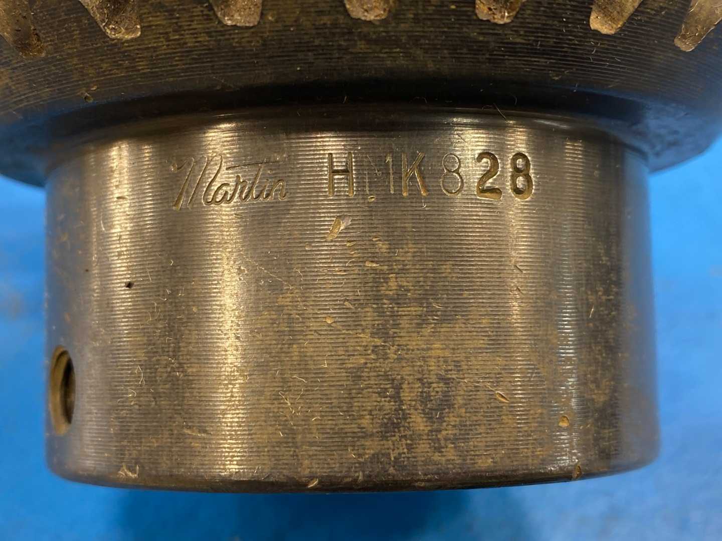 Martin HMK828 Straight Tooth Miter Gear 8 DP, 20 ° Pressure Angle, 28 Teeth, Bored to Size, 0.75 in Face Width