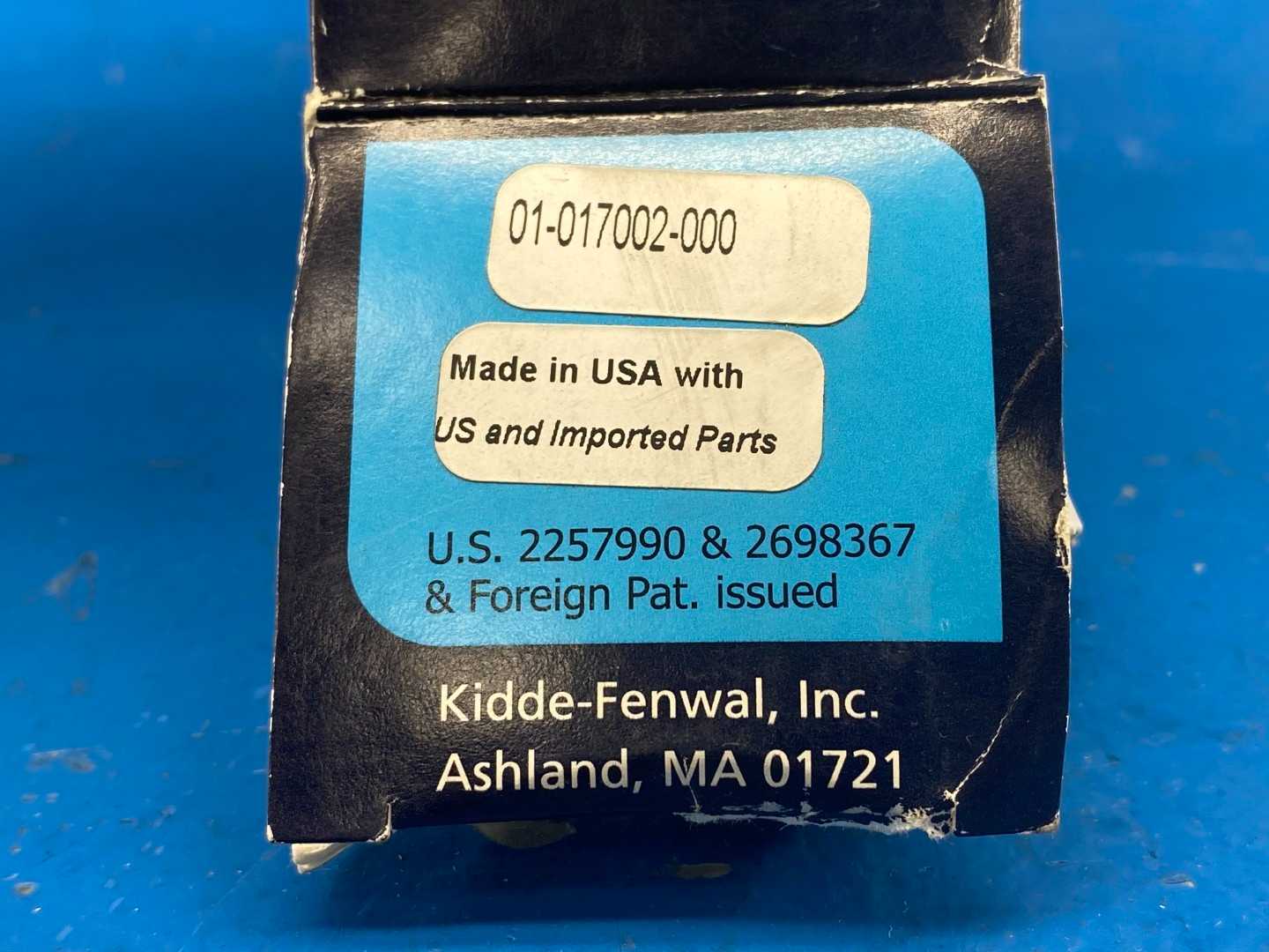Fenwal 01-017002-000 ThermoSwitch Temperature Control 10A 120 VAC Temp Range -100°F to 600°F
