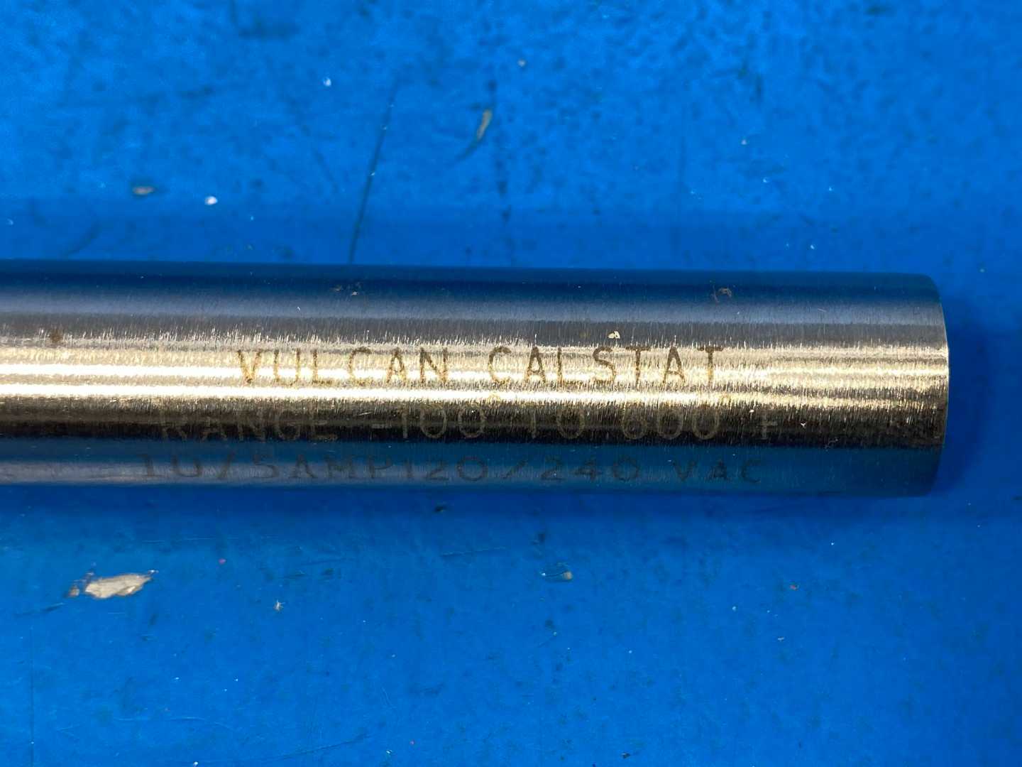 Vulcan Cal-Stat 1A1B9 Thermostat Range -100 to 600 Â°F SPST Open-on-Rise 120/240VAC 10/5 Amp