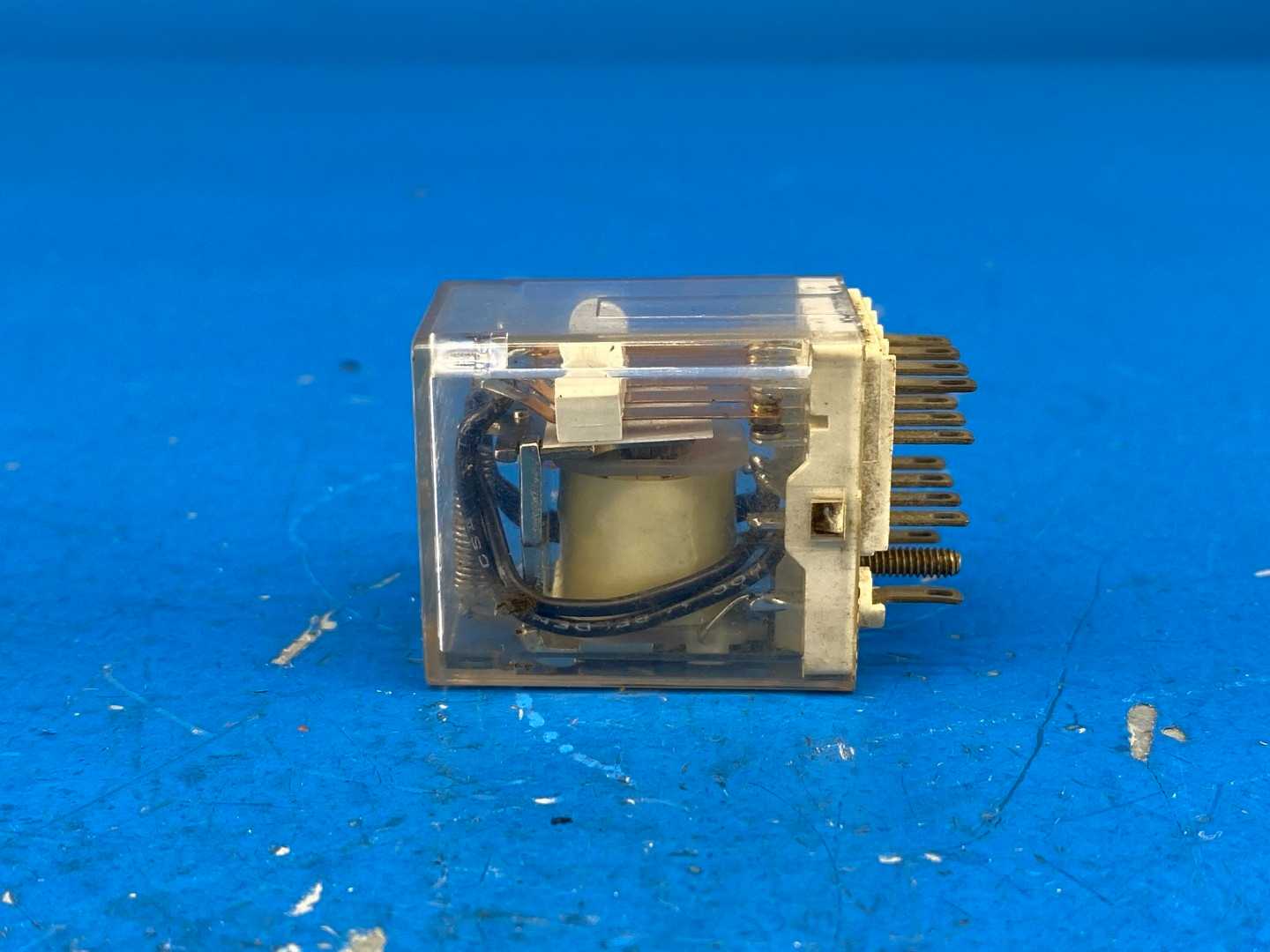 Potter & Brumfield KHU-17D12-12 4PDT Power Relay 5A 12VDC 1/10HP Coil AgCdO