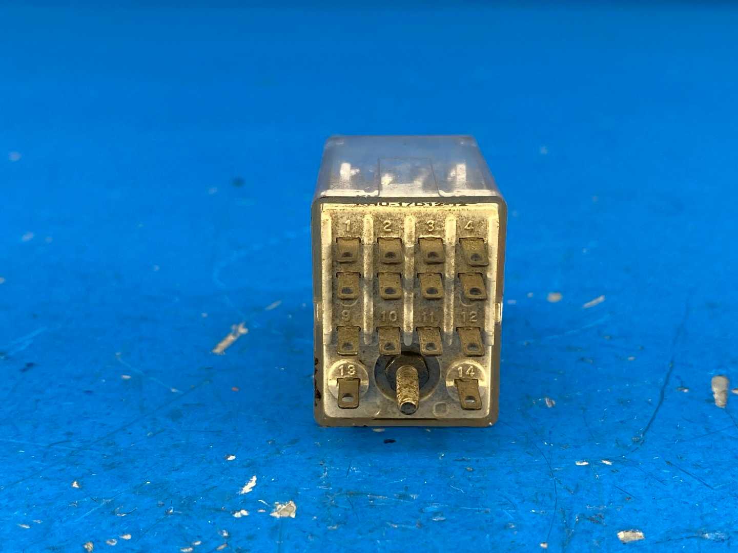 Potter & Brumfield KHU-17D12-12 4PDT Power Relay 5A 12VDC 1/10HP Coil AgCdO