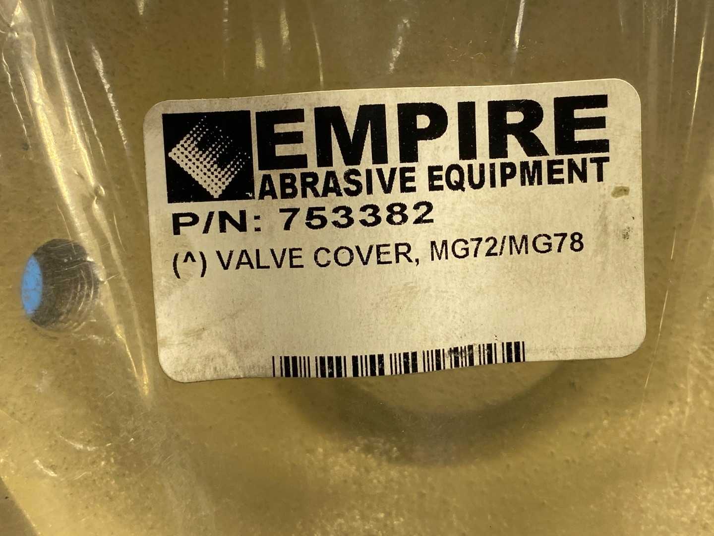 Empire 753382, Valve Cover for MG72/MG78 Exhaust Valves