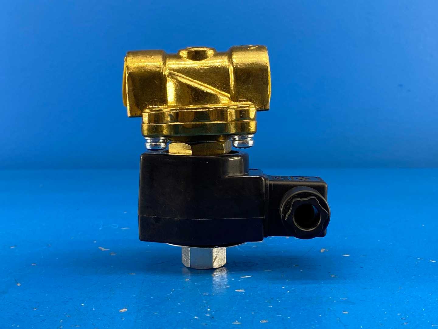 Hoffman 1335BA4INAT, 1/2" NPT 2-Way Solenoid Valve, 24V/DC 1.5 to 100 Max PSI